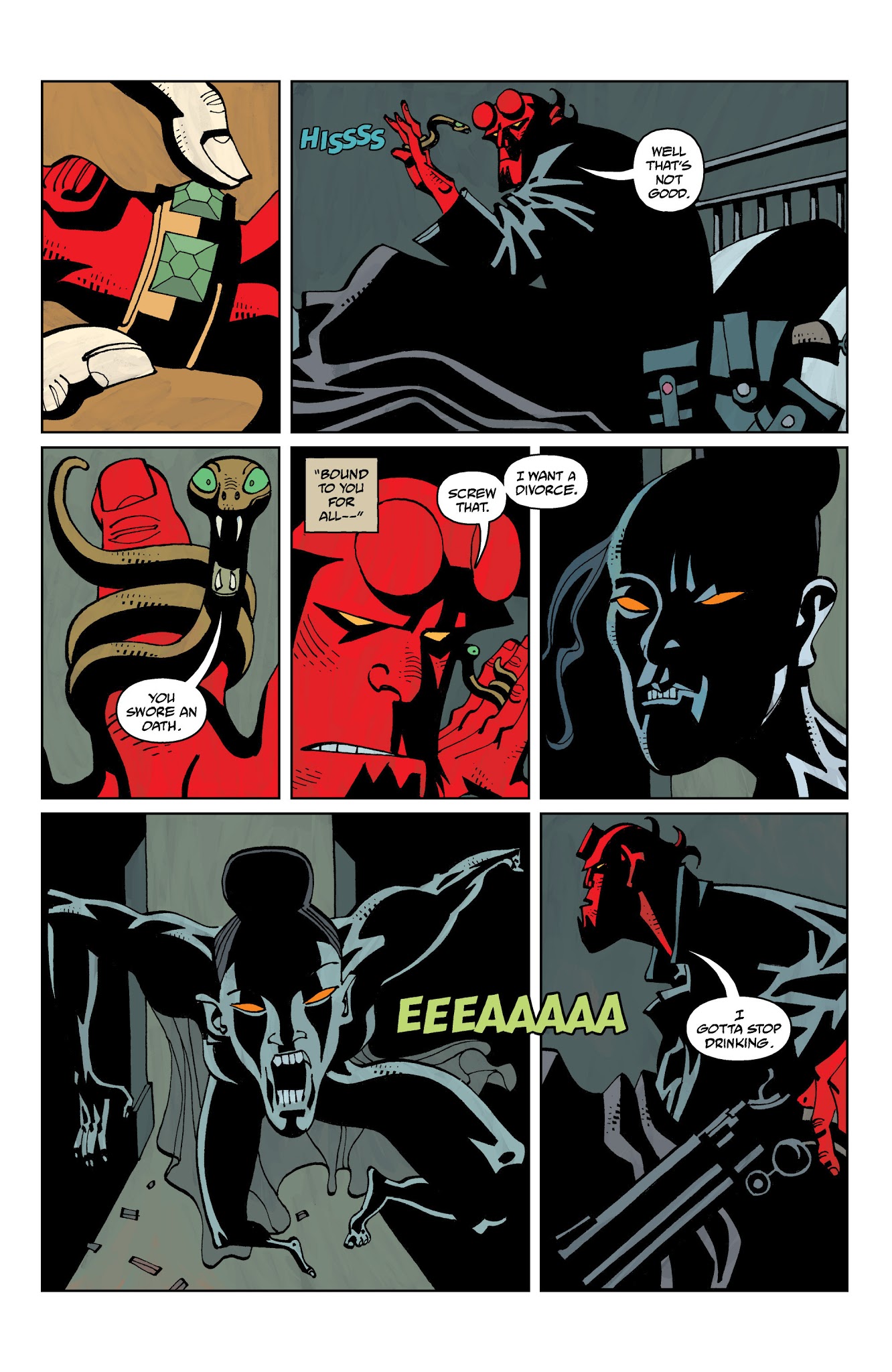 Read online Hellboy In Mexico comic -  Issue # TPB - 57