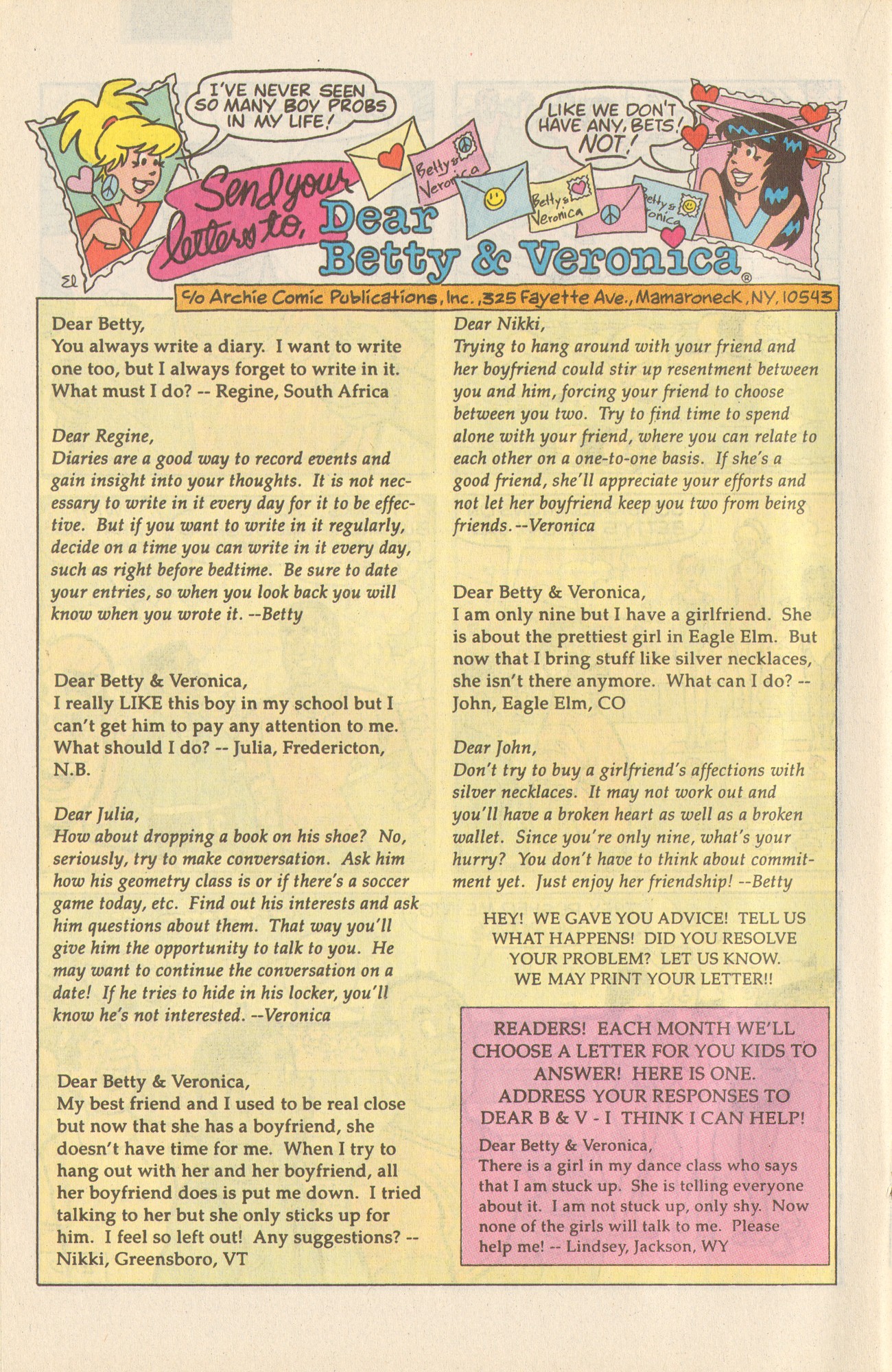 Read online Betty and Veronica (1987) comic -  Issue #55 - 18