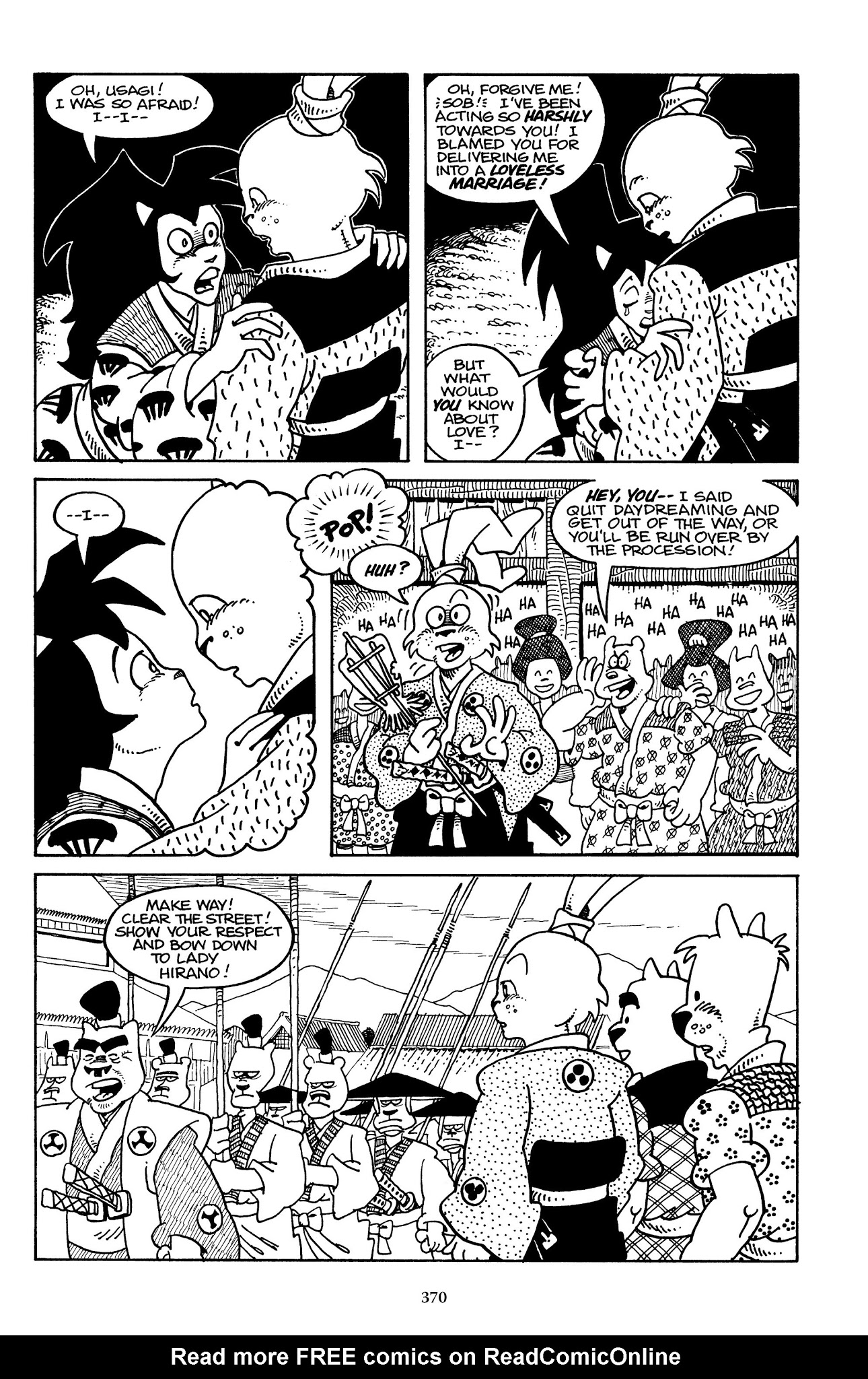 Read online The Usagi Yojimbo Saga comic -  Issue # TPB 1 - 362