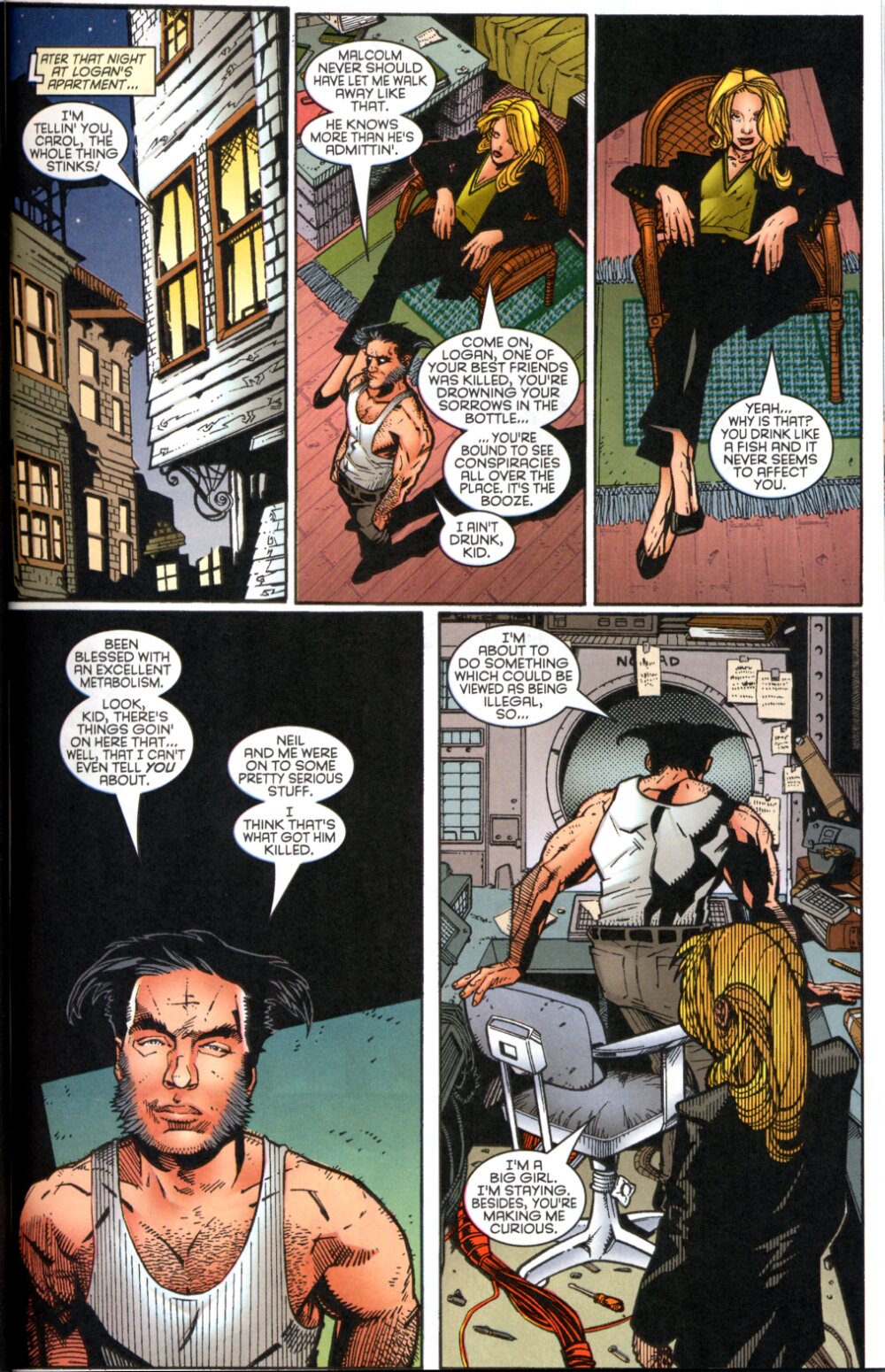 Read online Logan: Shadow Society comic -  Issue # Full - 17