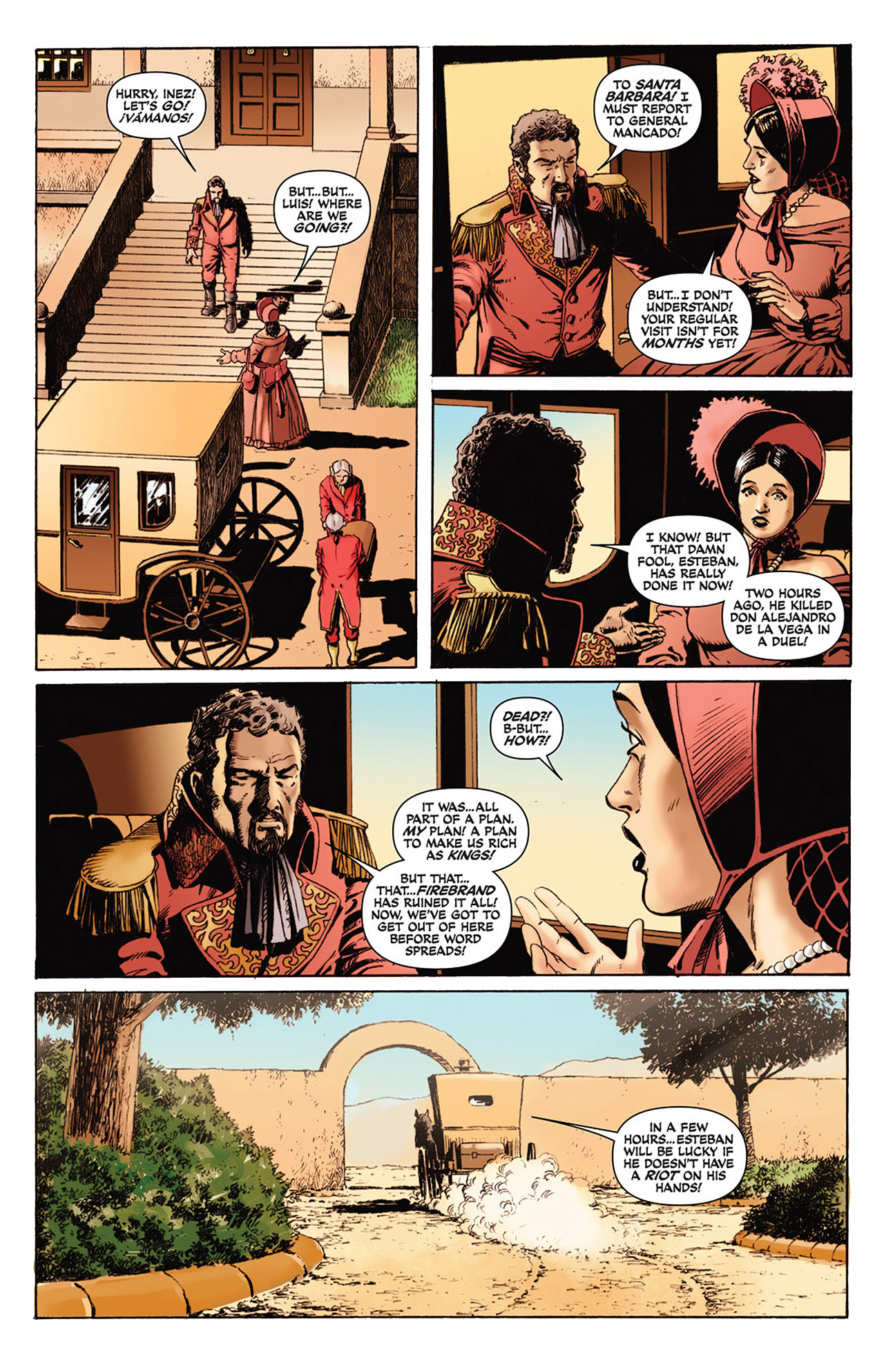 Read online Zorro Rides Again comic -  Issue #5 - 11