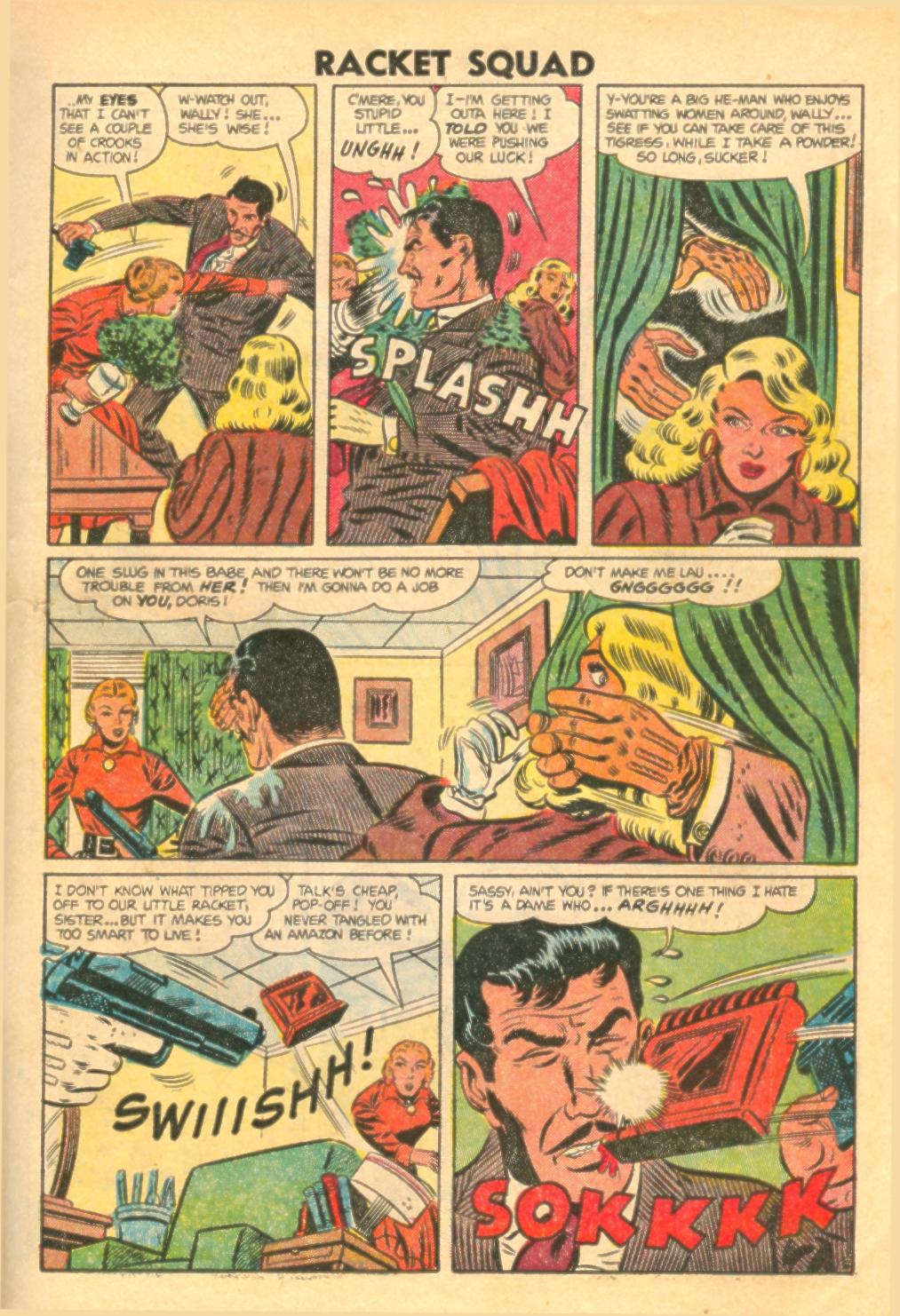 Read online Racket Squad in Action comic -  Issue #12 - 7