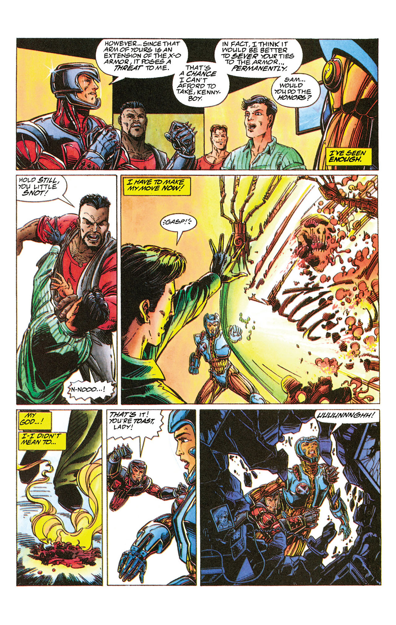Read online X-O Manowar (1992) comic -  Issue #21 - 15