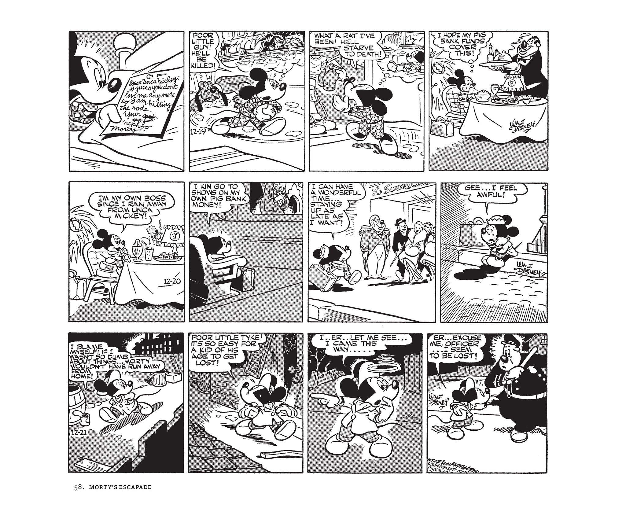 Read online Walt Disney's Mickey Mouse by Floyd Gottfredson comic -  Issue # TPB 9 (Part 1) - 58