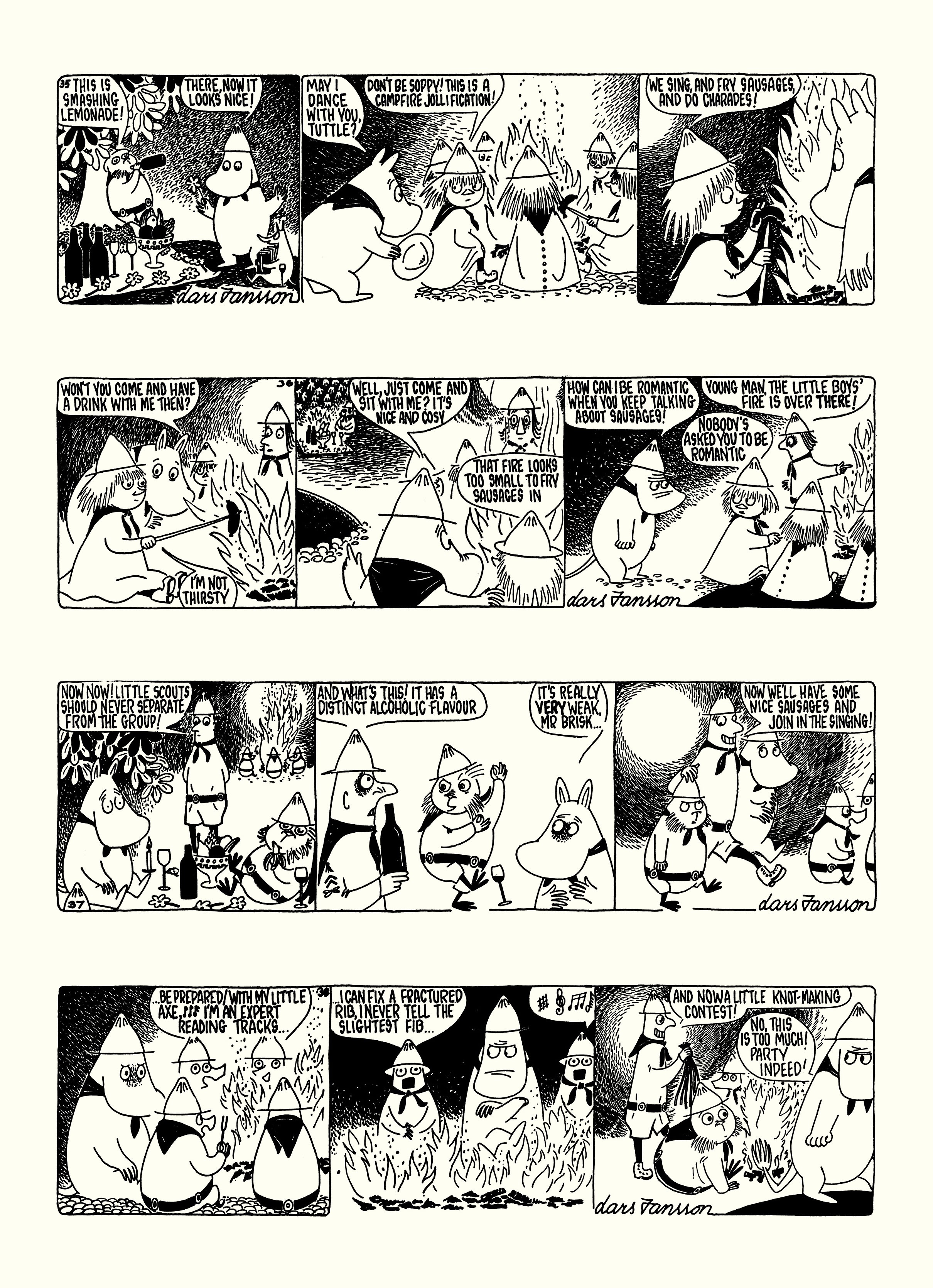 Read online Moomin: The Complete Lars Jansson Comic Strip comic -  Issue # TPB 7 - 36