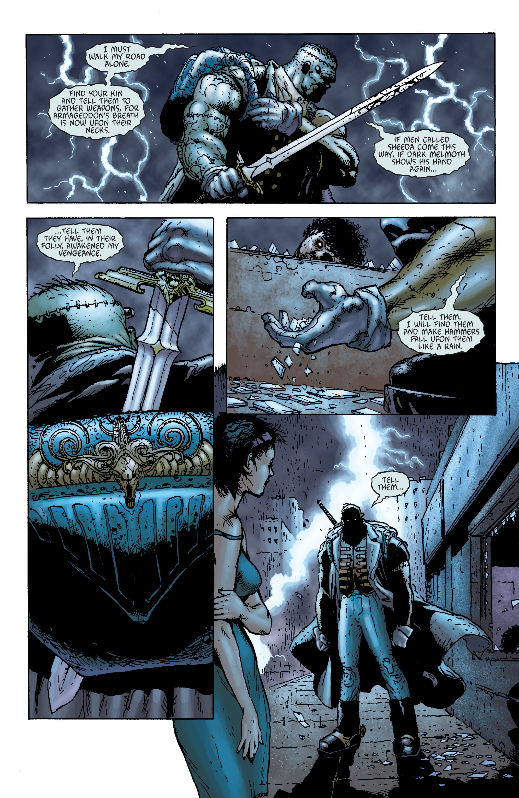 Read online Seven Soldiers: Frankenstein comic -  Issue #3 - 46