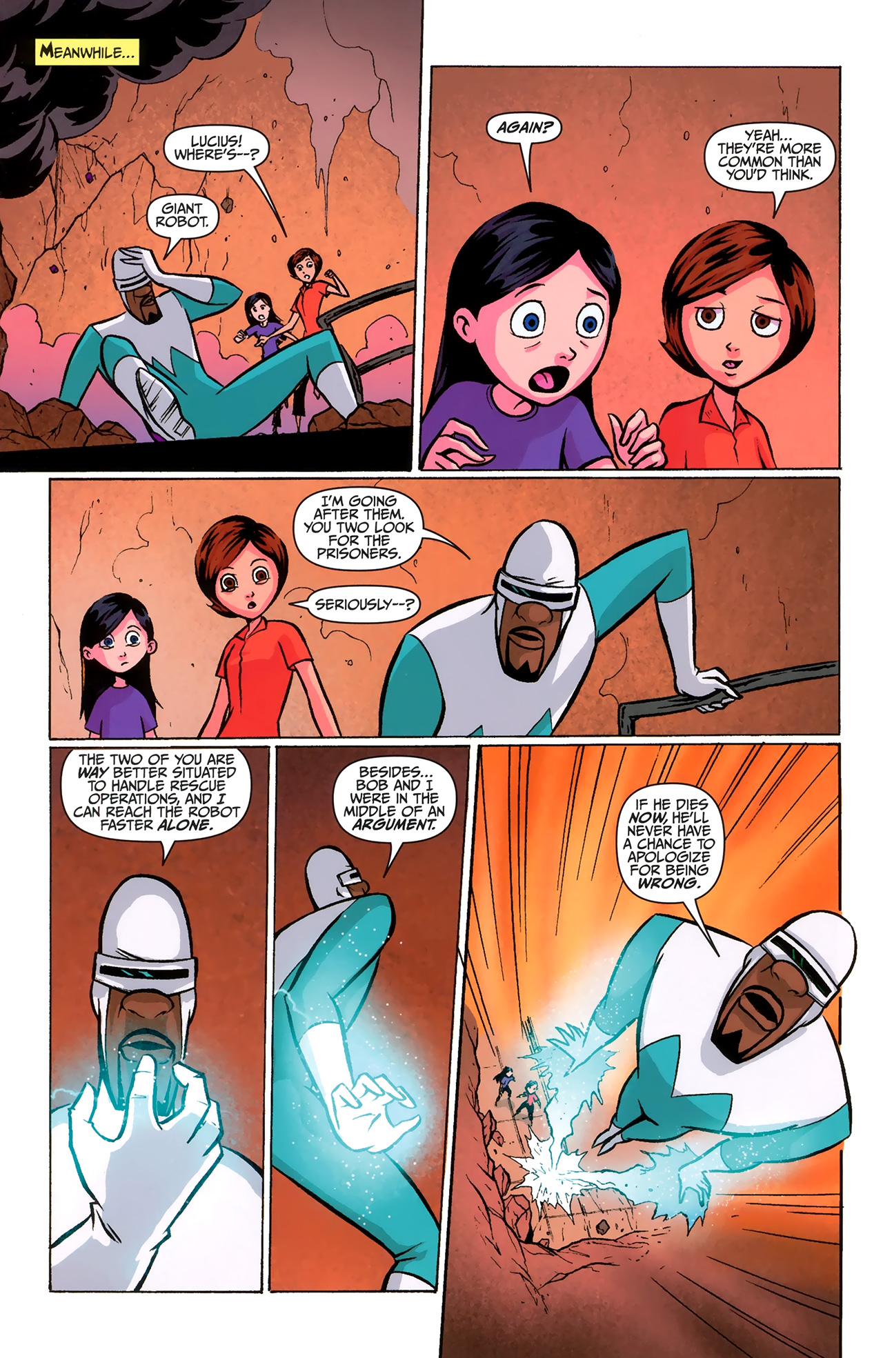 Read online The Incredibles comic -  Issue #14 - 16