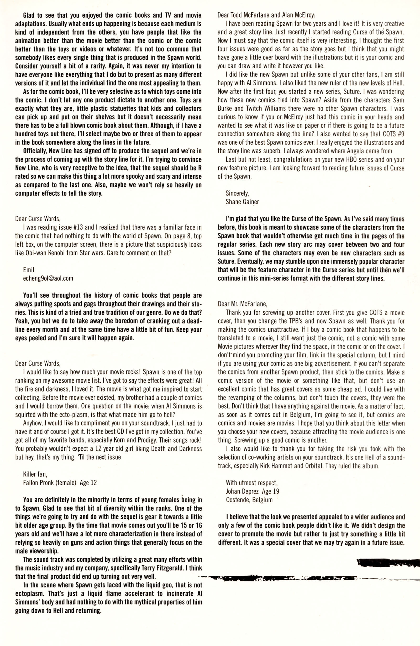 Read online Curse of the Spawn comic -  Issue #15 - 25