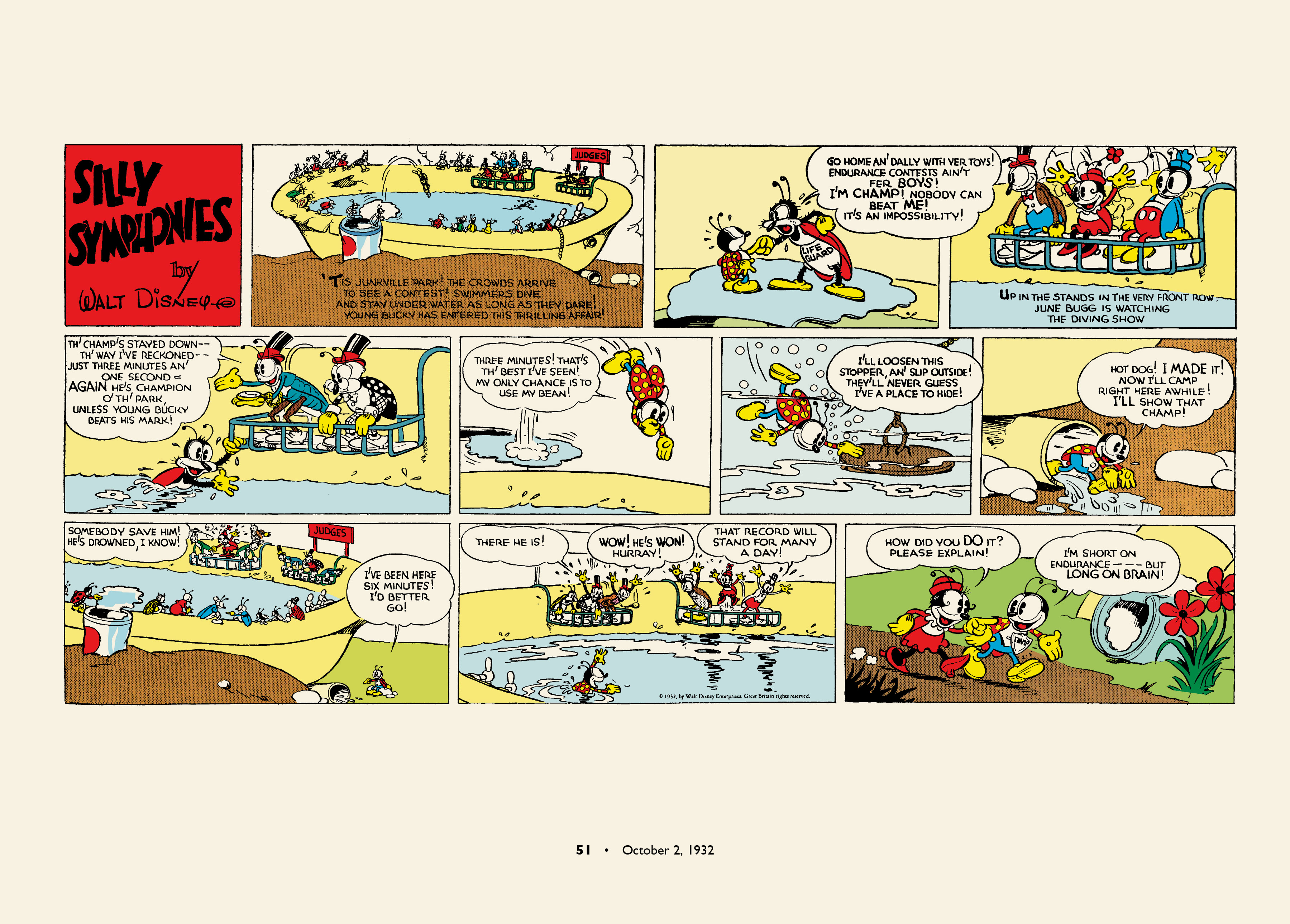 Read online Walt Disney's Silly Symphonies 1932-1935: Starring Bucky Bug and Donald Duck comic -  Issue # TPB (Part 1) - 51