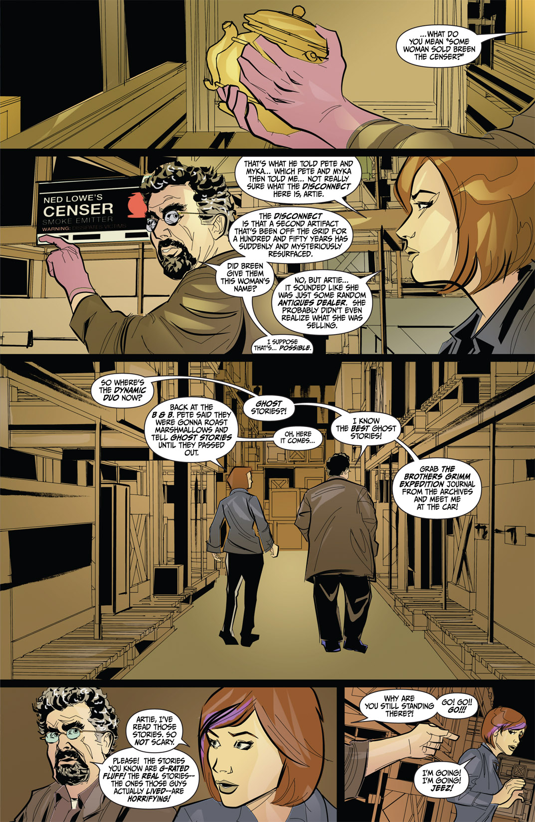 Read online Warehouse 13 comic -  Issue # _TPB - 47