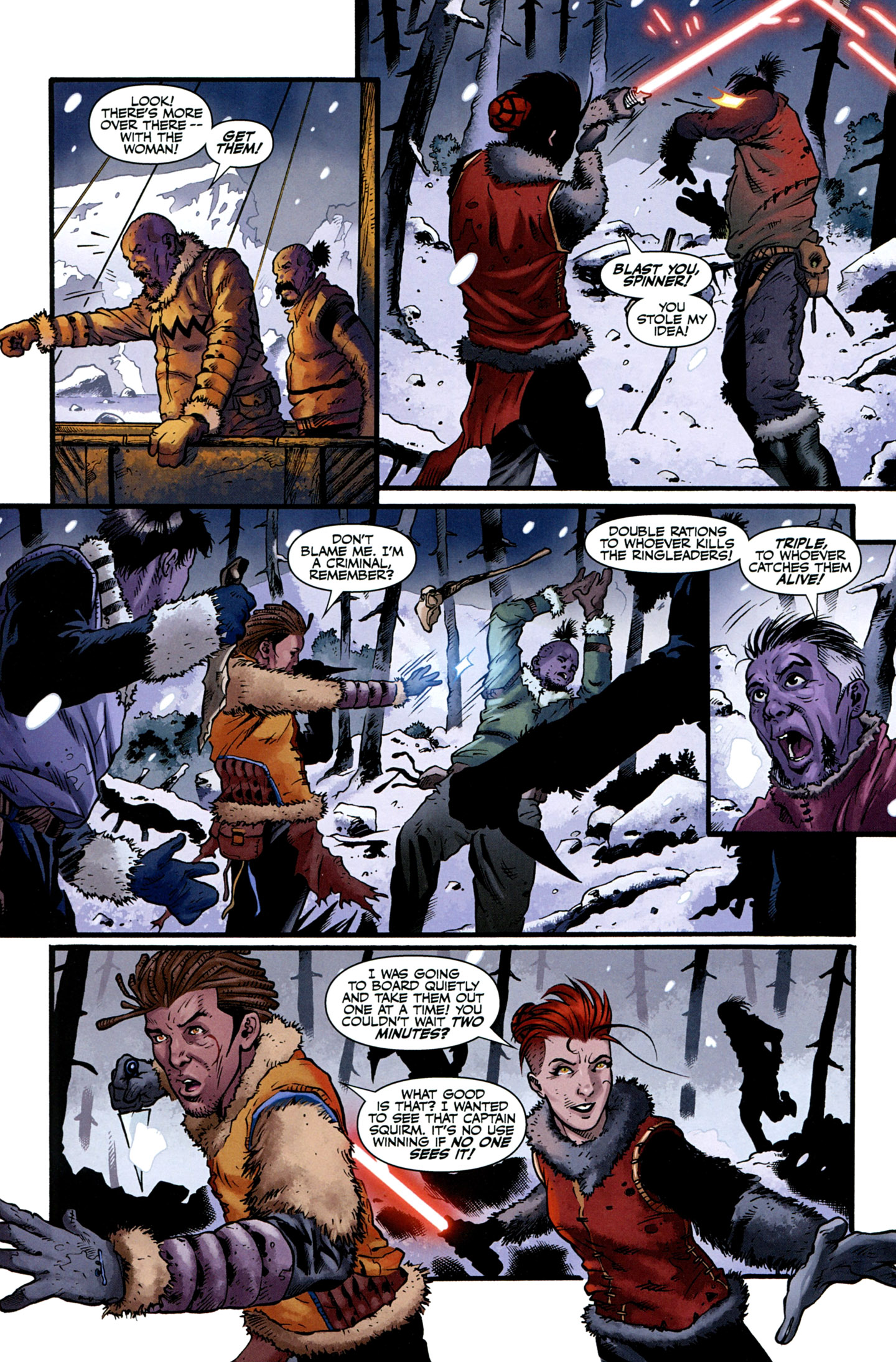Read online Star Wars: Lost Tribe of the Sith - Spiral comic -  Issue #1 - 24