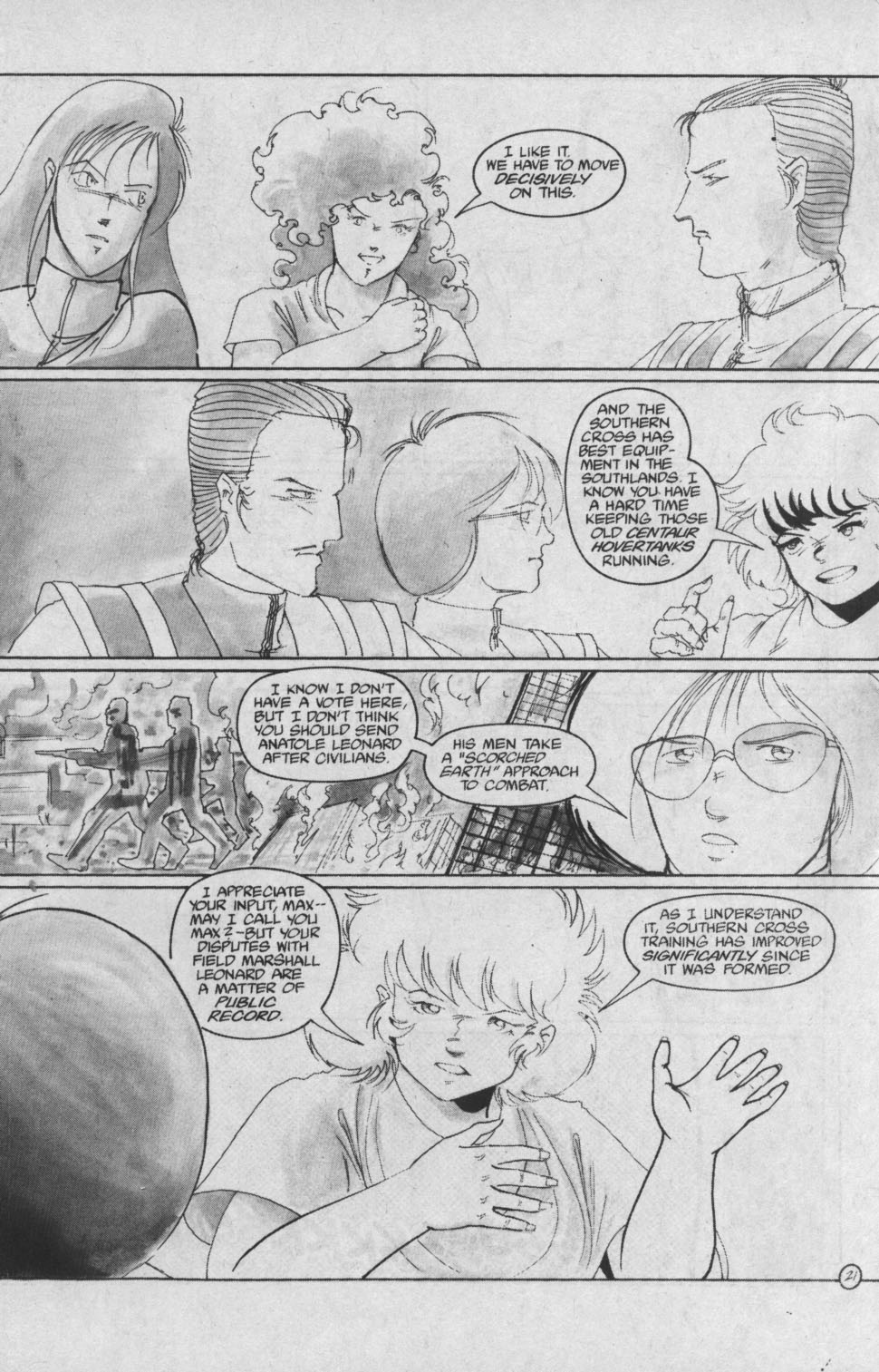 Read online Robotech II: The Sentinels - The Malcontent Uprisings comic -  Issue #5 - 23