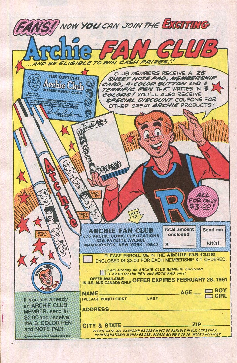 Read online Archie's Pals 'N' Gals (1952) comic -  Issue #219 - 34