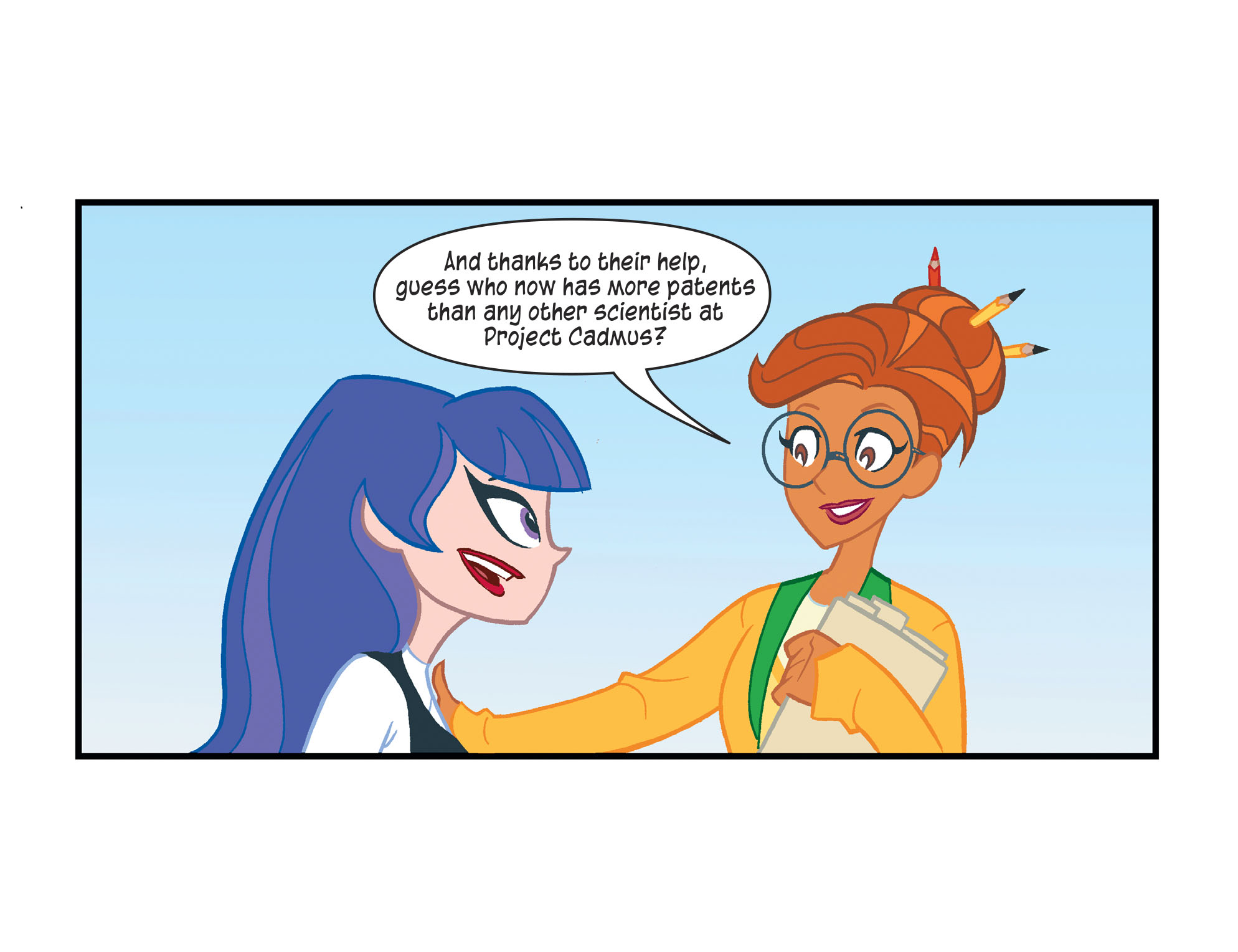 Read online DC Super Hero Girls: Weird Science comic -  Issue #7 - 21