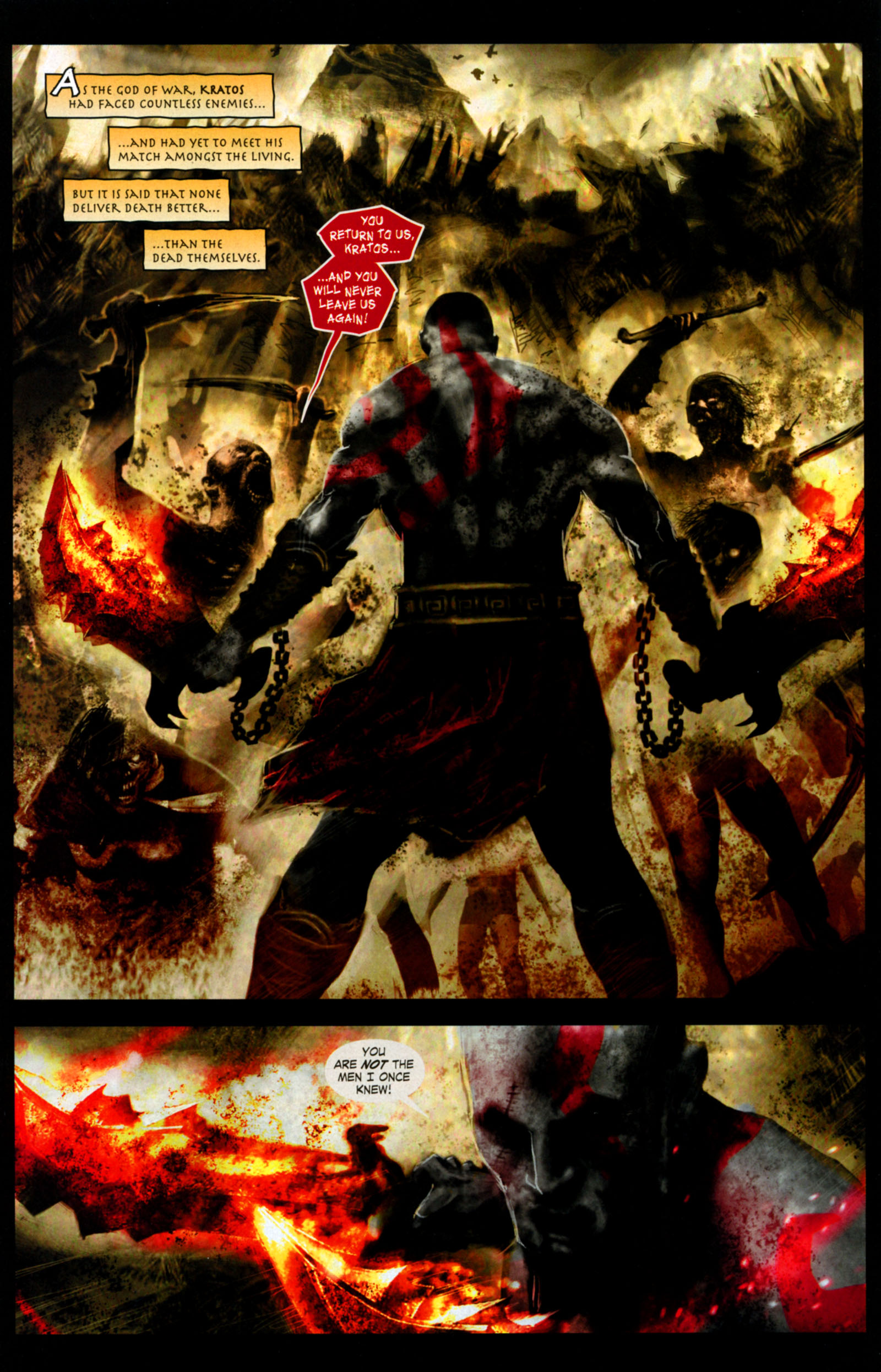 Read online God of War comic -  Issue #4 - 2