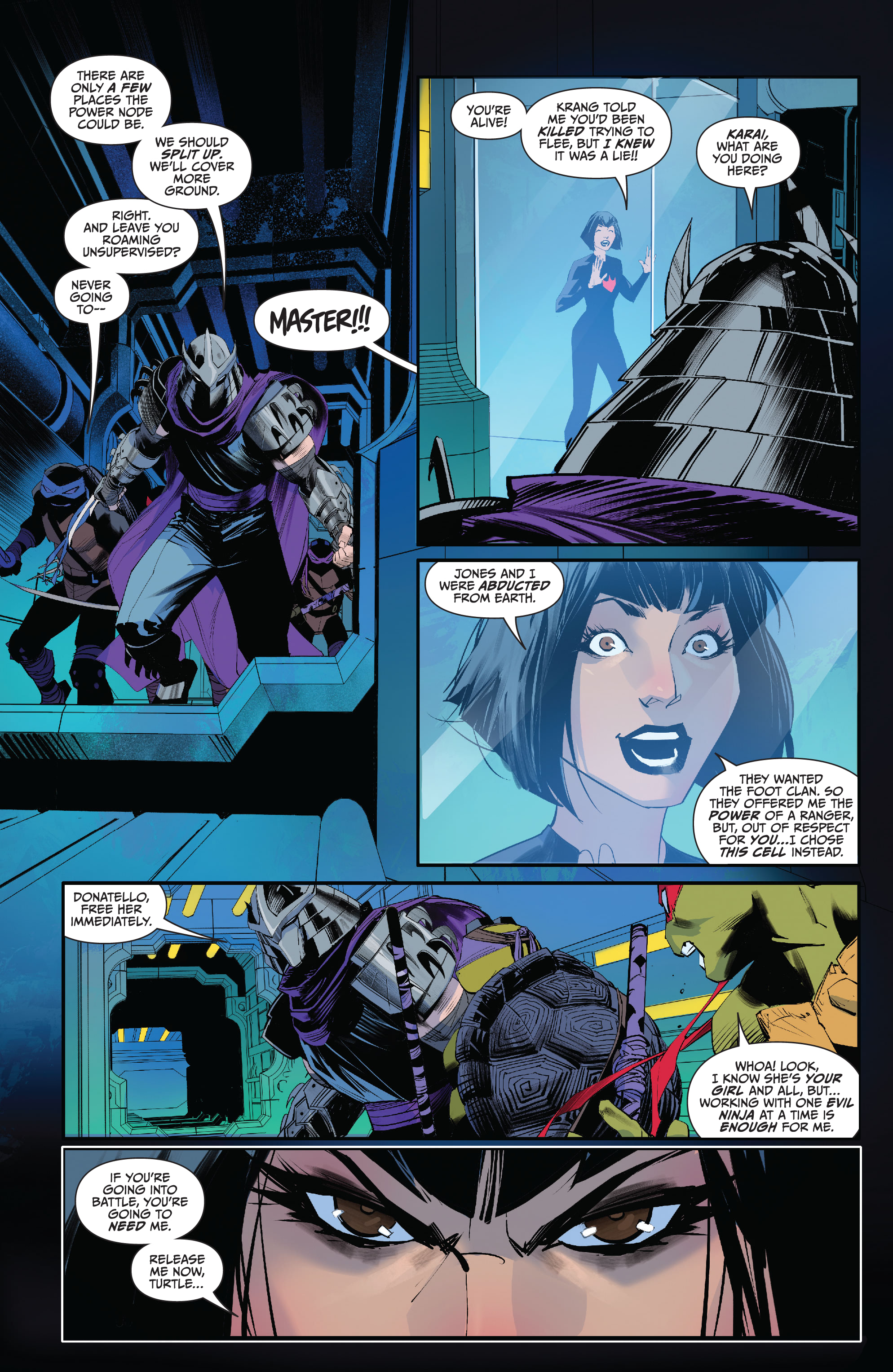 Read online Mighty Morphin Power Rangers/ Teenage Mutant Ninja Turtles II comic -  Issue #4 - 15