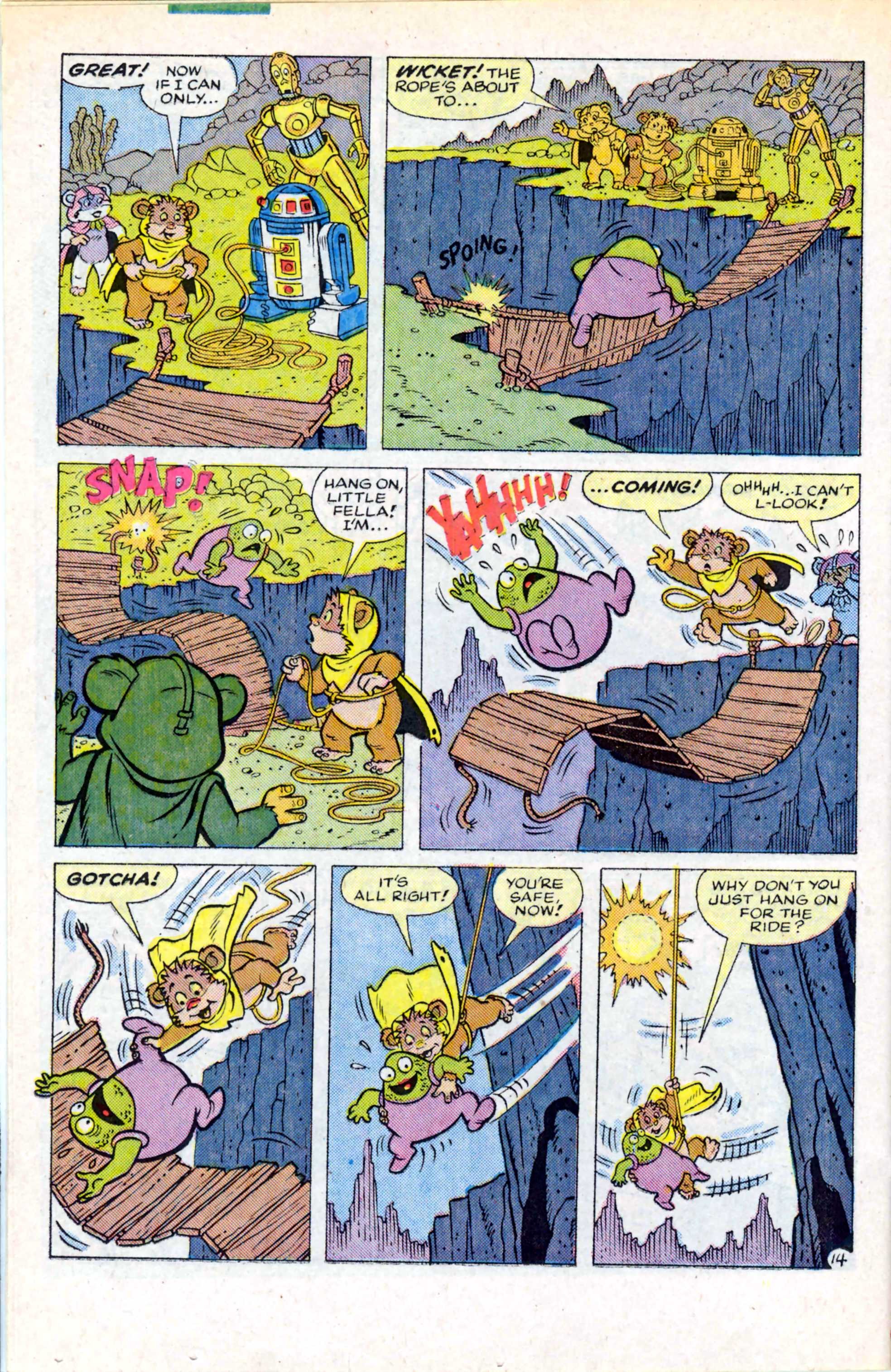Read online Ewoks (1987) comic -  Issue #10 - 15