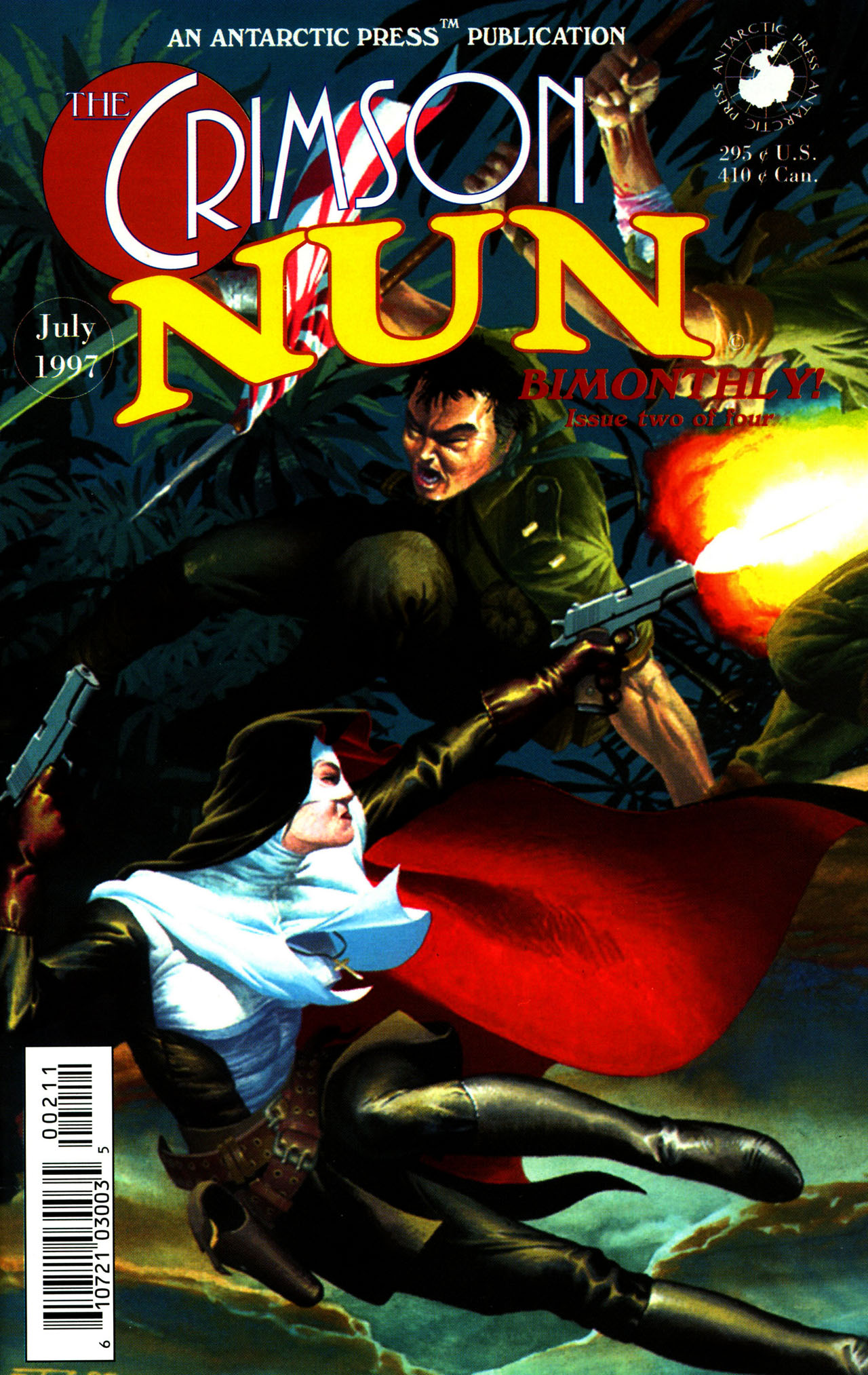 Read online Crimson Nun comic -  Issue #2 - 1