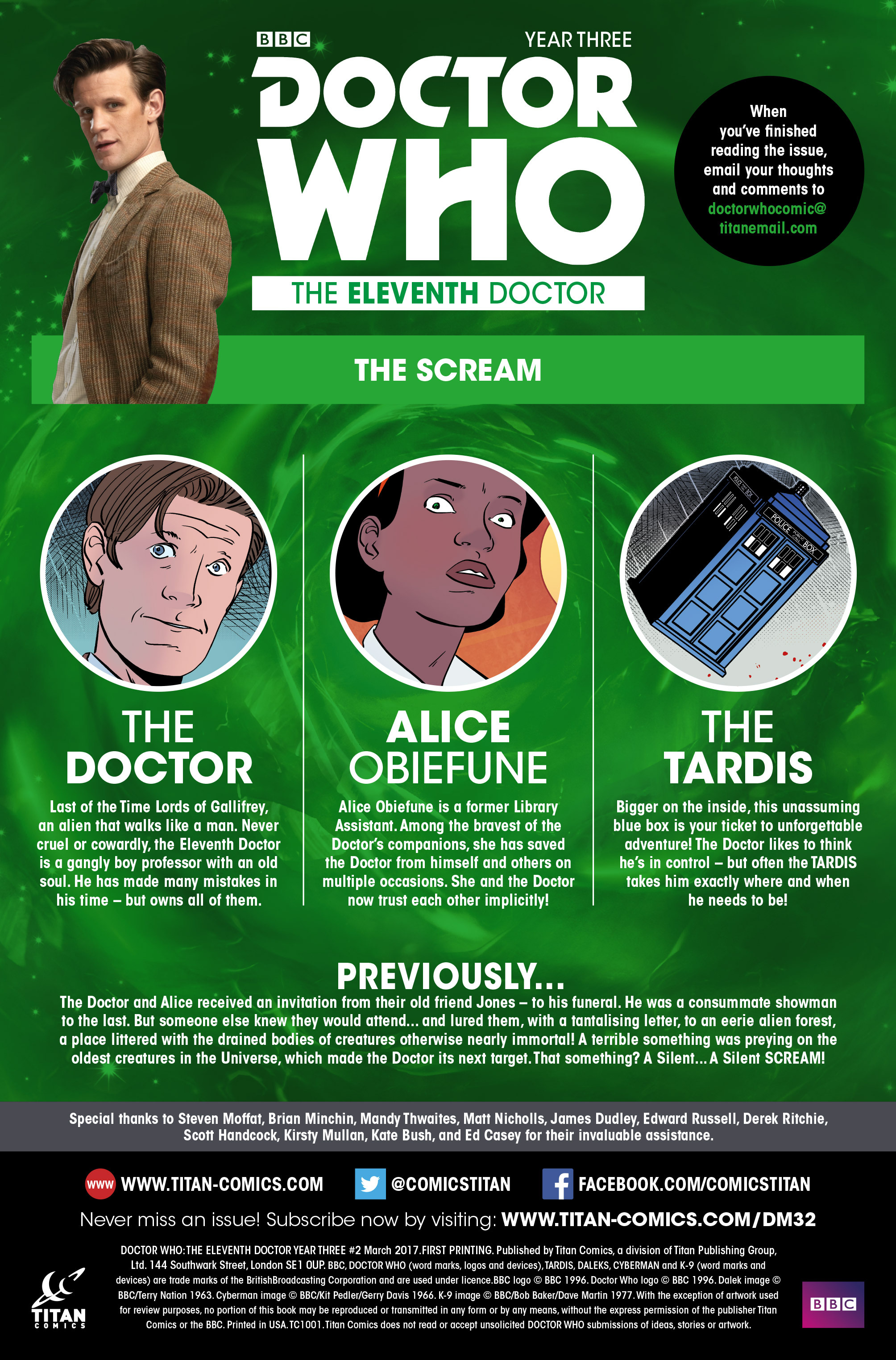 Read online Doctor Who: The Eleventh Doctor Year Three comic -  Issue #2 - 5