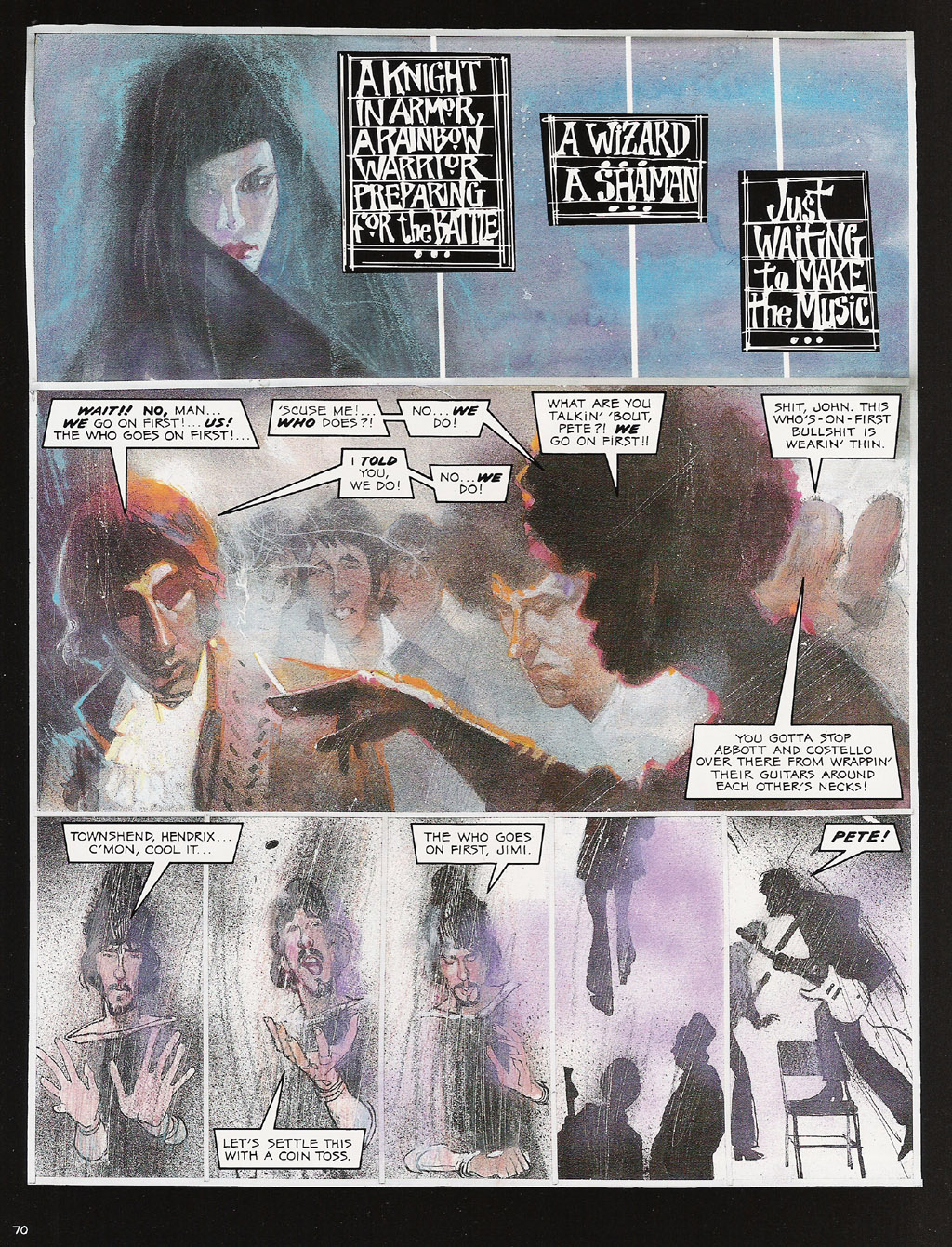 Read online Voodoo Child - The Illustrated Legend of Jimi Hendrix comic -  Issue # TPB - 73