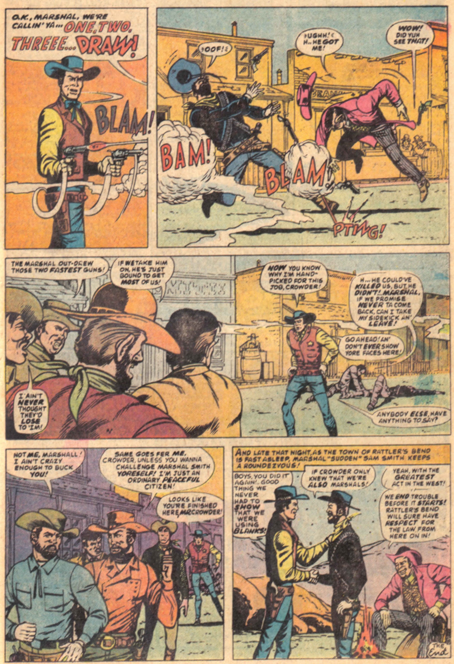 Read online Western Gunfighters comic -  Issue #23 - 25