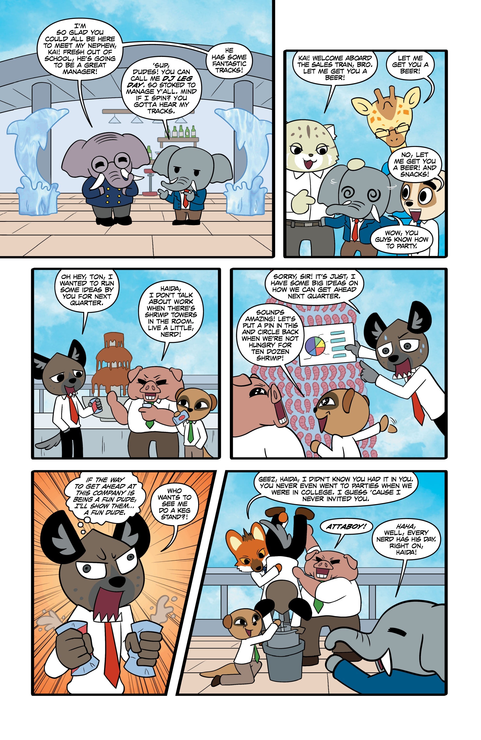 Read online Aggretsuko: Meet Her World comic -  Issue #2 - 16