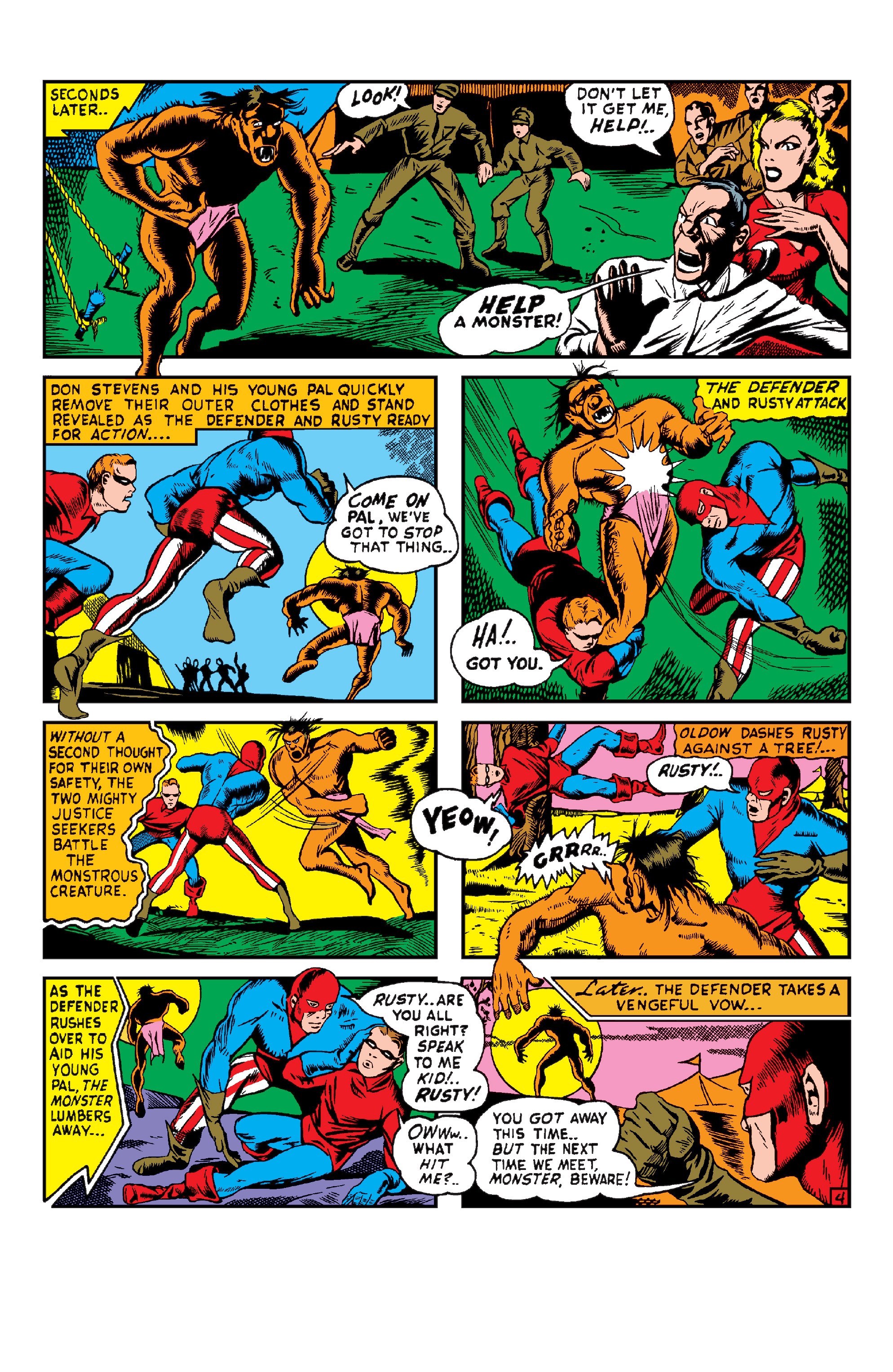 Read online USA Comics comic -  Issue #3 - 38