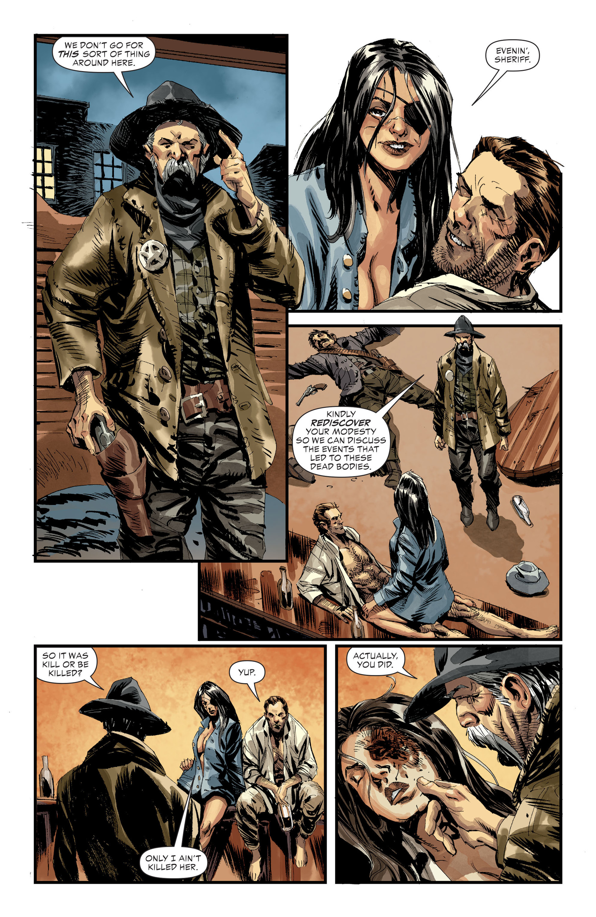 Read online All-Star Western (2011) comic -  Issue #31 - 9