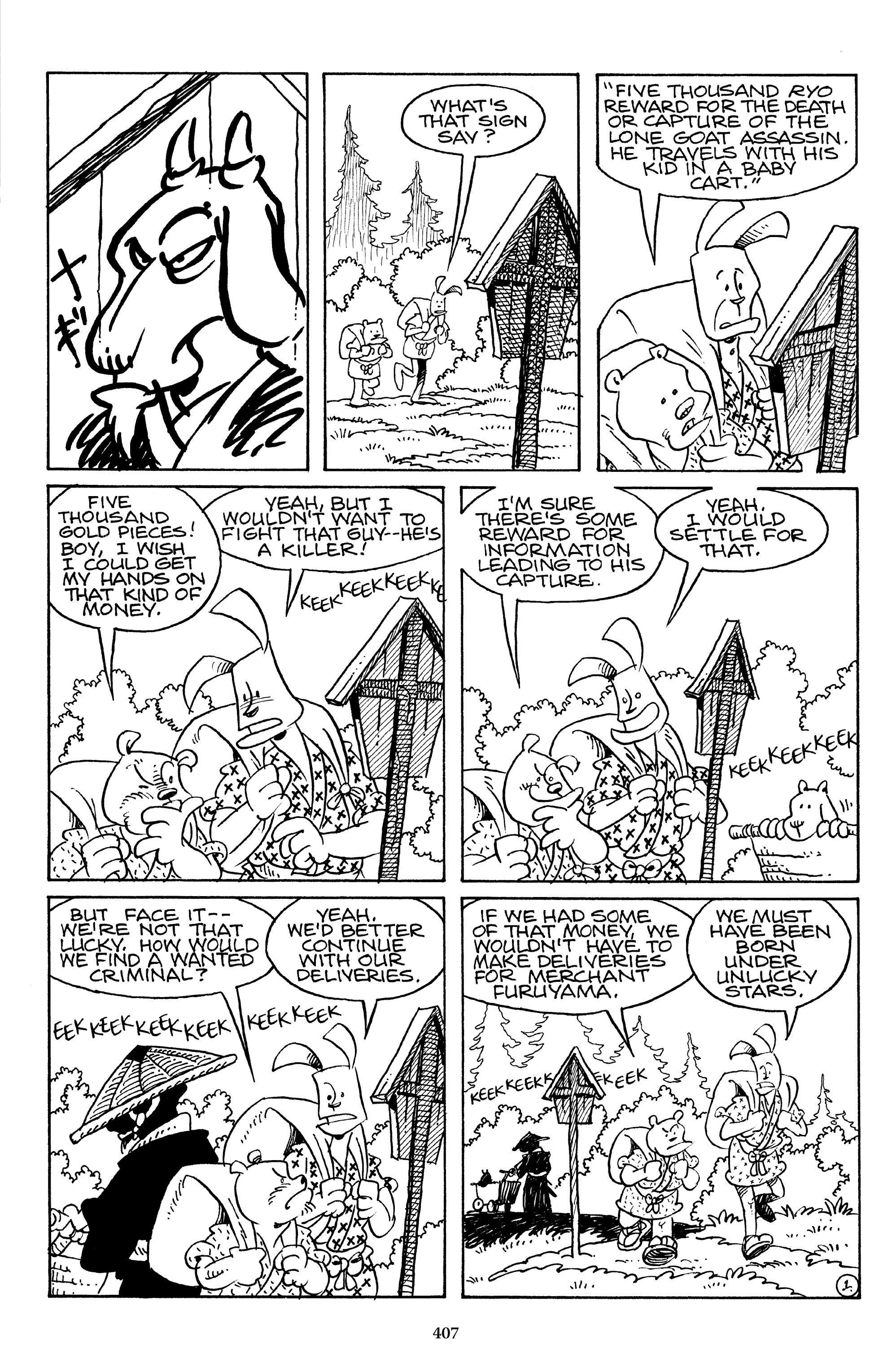 Read online The Usagi Yojimbo Saga comic -  Issue # TPB 4 - 404