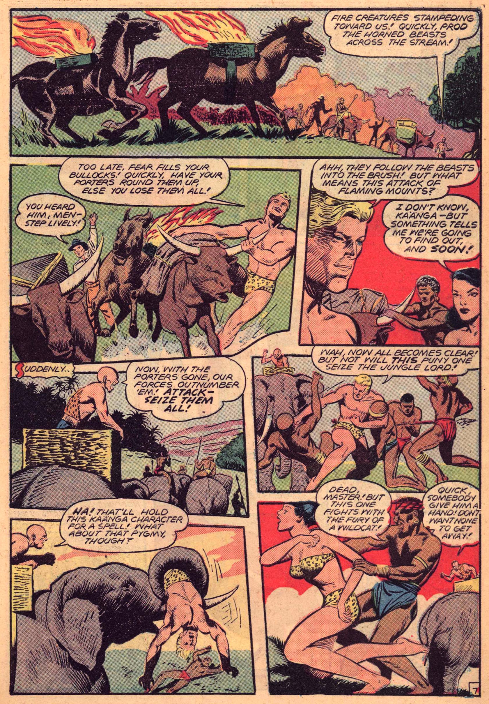 Read online Jungle Comics comic -  Issue #99 - 9