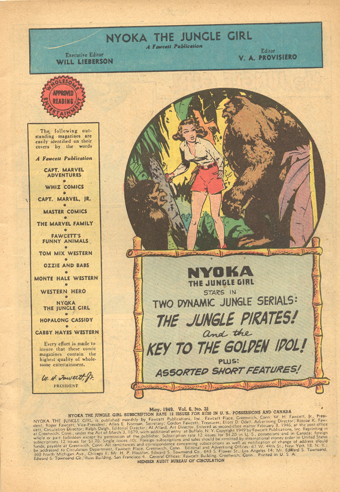 Read online Nyoka the Jungle Girl (1945) comic -  Issue #31 - 3