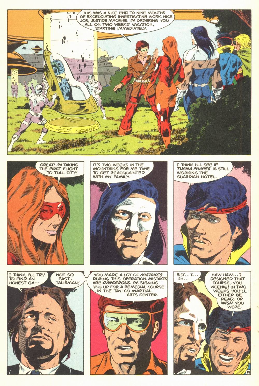 Read online Justice Machine featuring The Elementals comic -  Issue #1 - 15