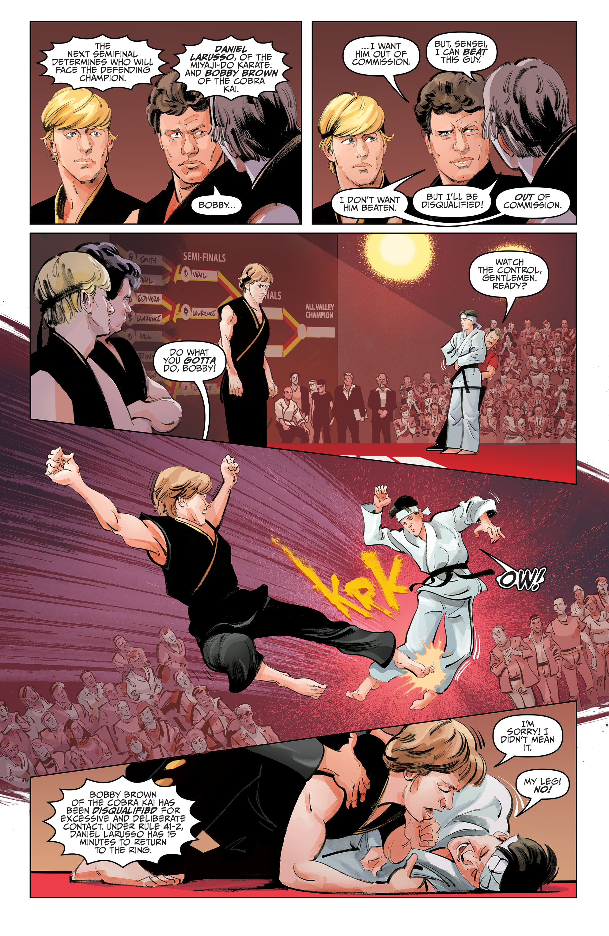 Read online Cobra Kai: The Karate Kid Saga Continues comic -  Issue #4 - 10