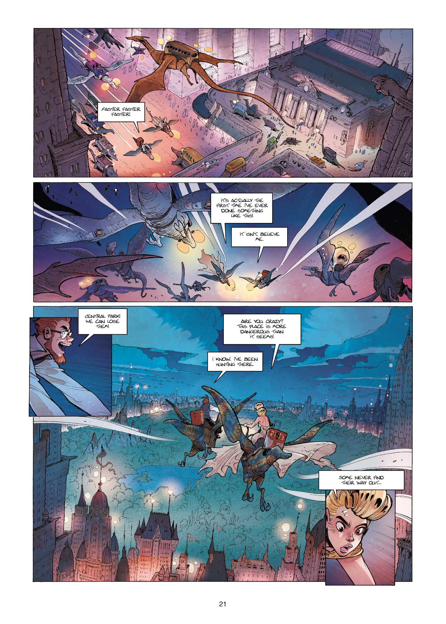 Read online Ekho comic -  Issue #8 - 21