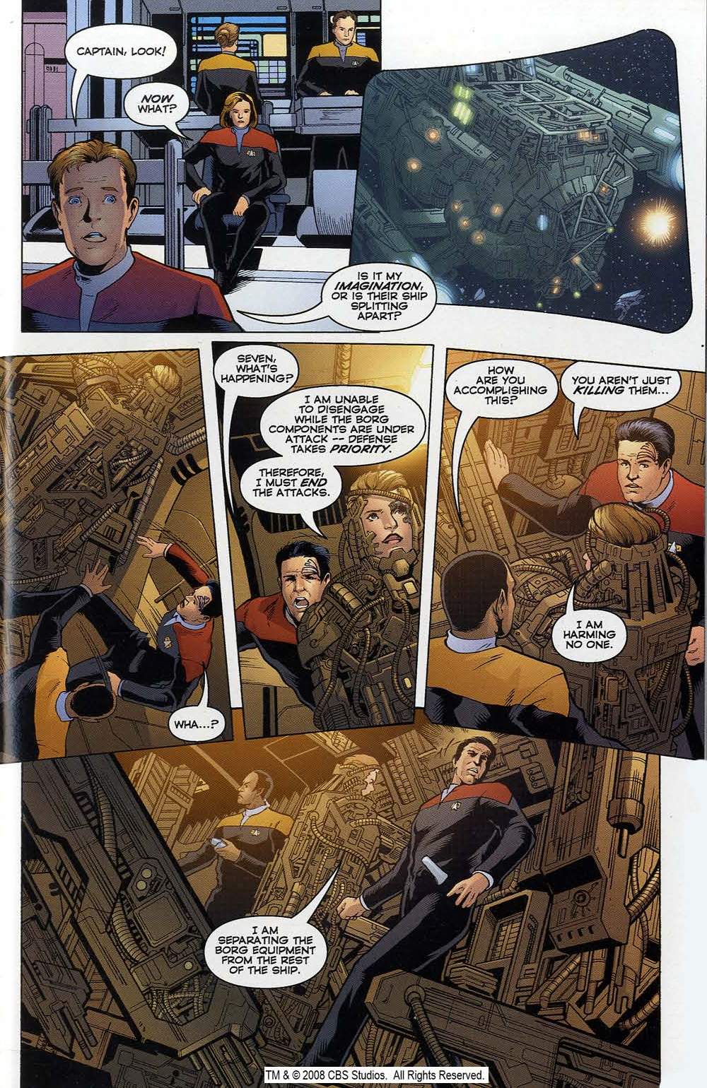 Read online Star Trek: Voyager--False Colors comic -  Issue # Full - 38