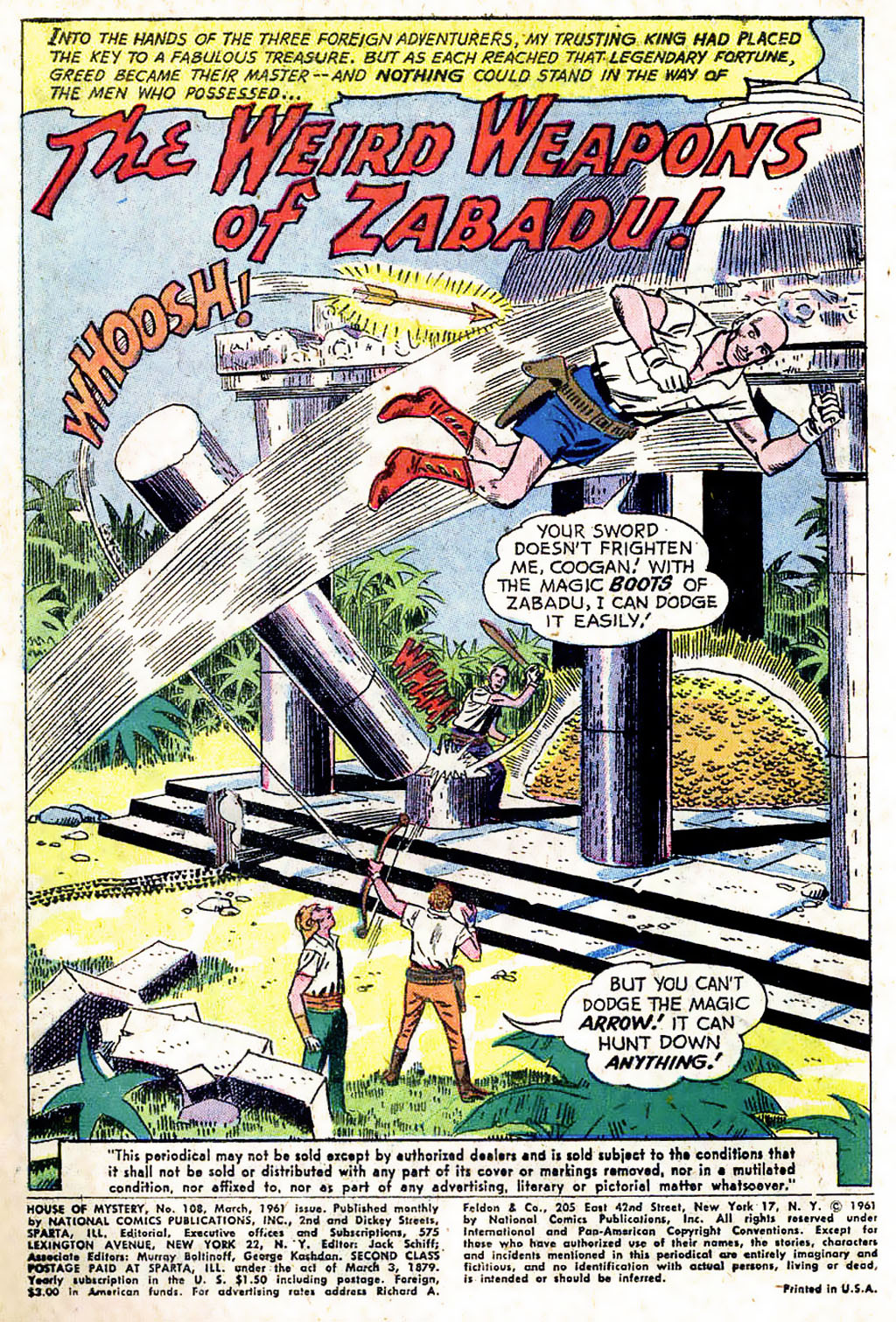 Read online House of Mystery (1951) comic -  Issue #108 - 3