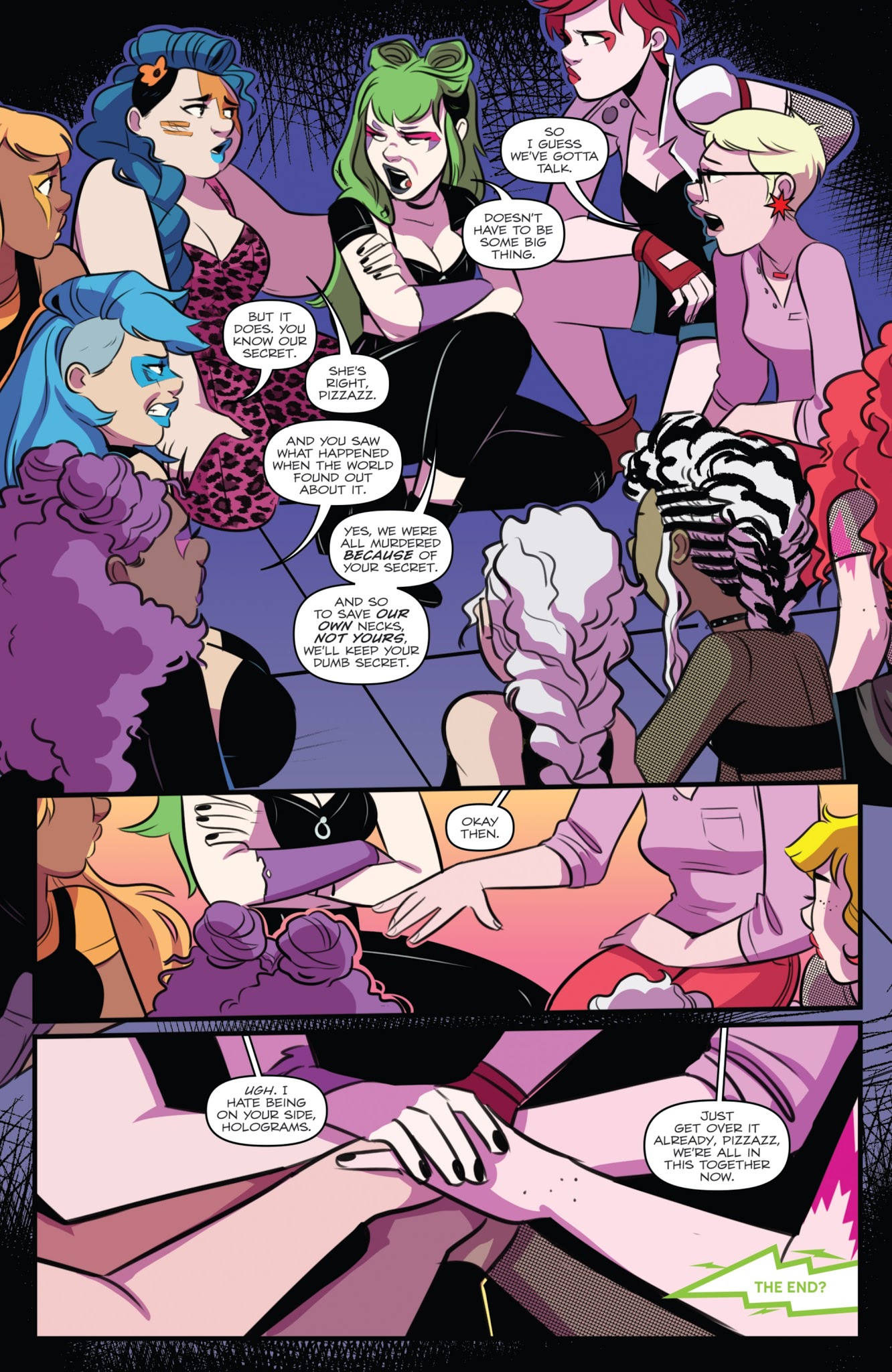 Read online Jem and the Holograms: The Misfits: Infinite comic -  Issue #3 - 21