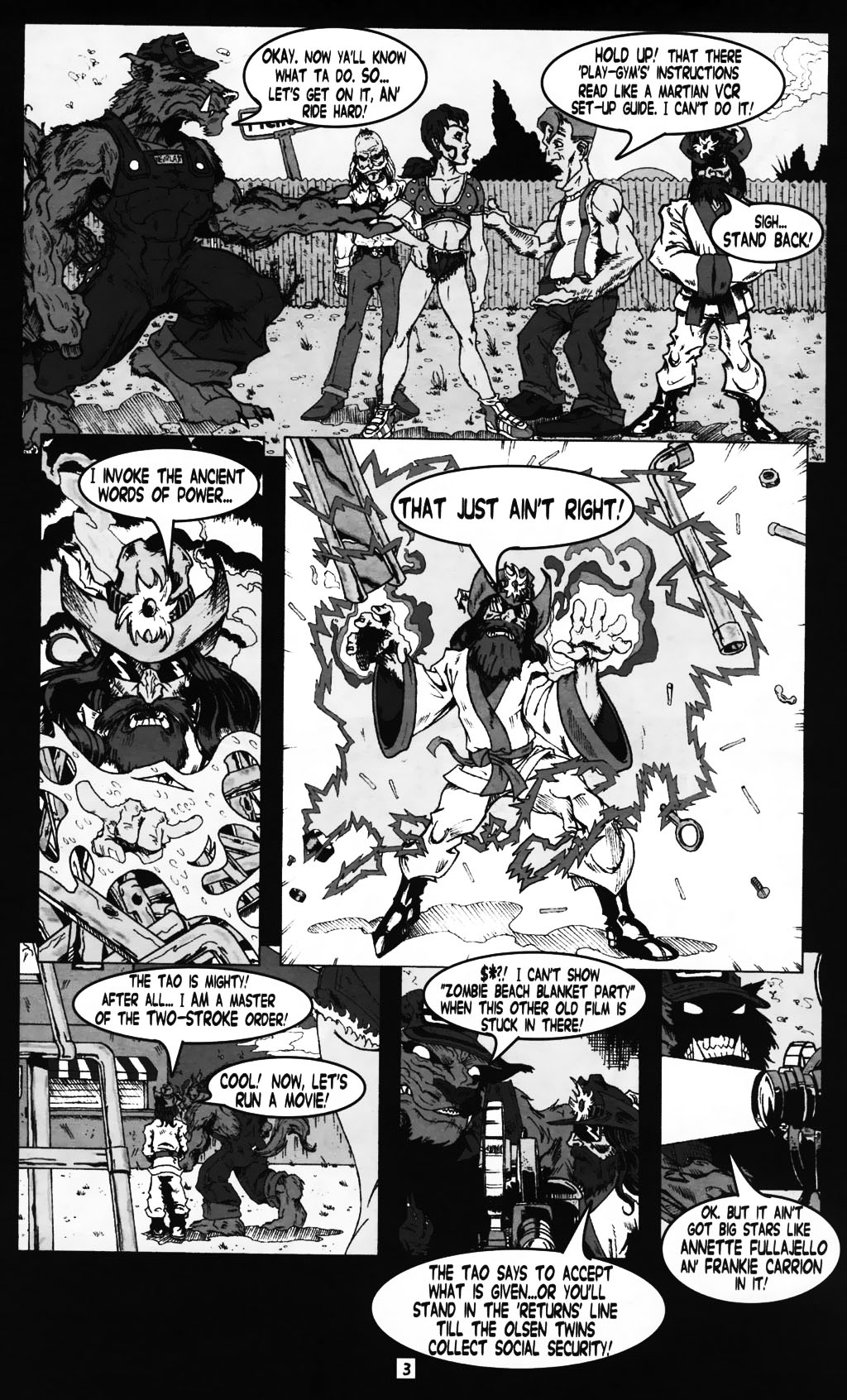 Read online Bubba the Redneck Werewolf comic -  Issue #4 - 5