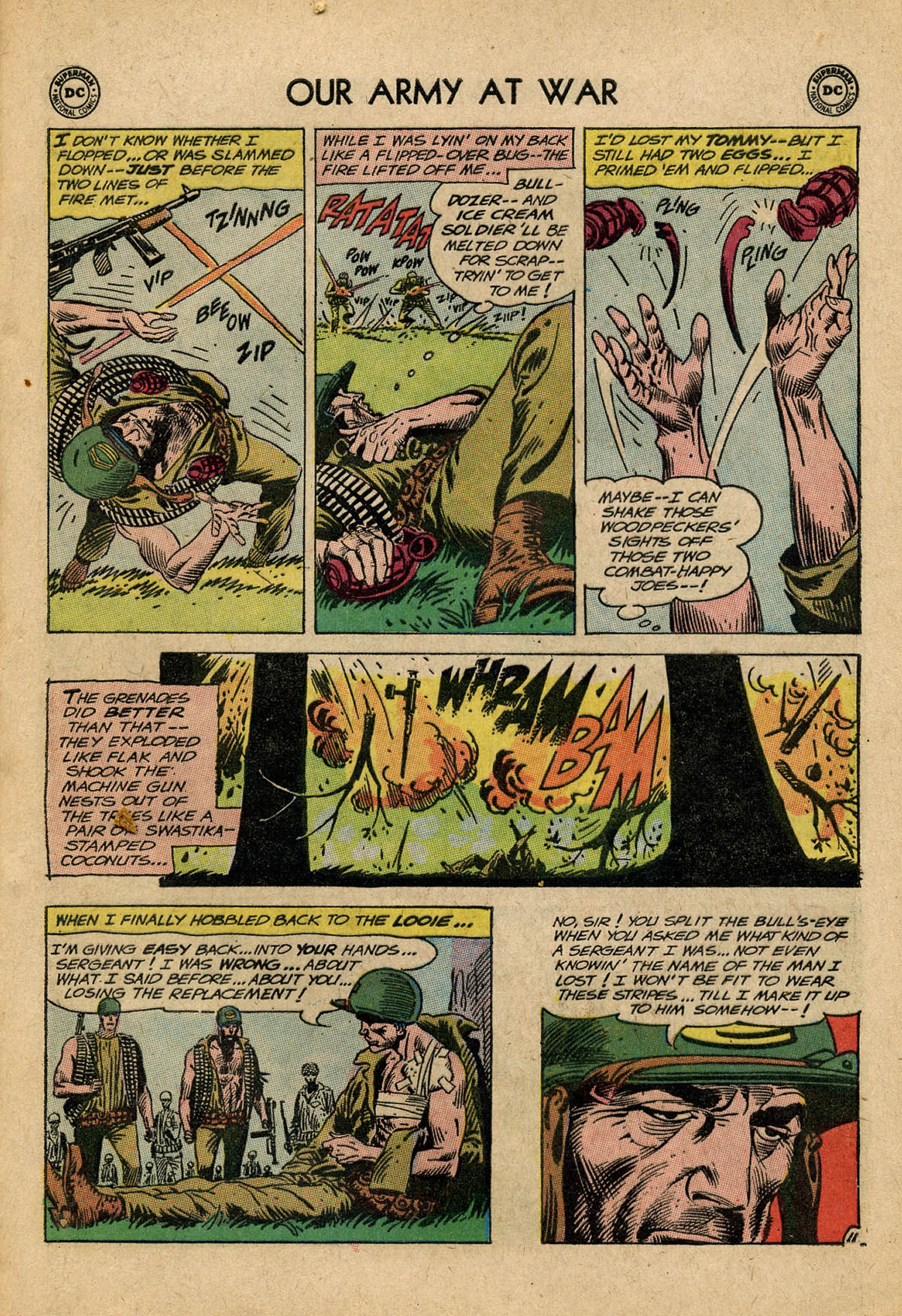 Read online Our Army at War (1952) comic -  Issue #138 - 13