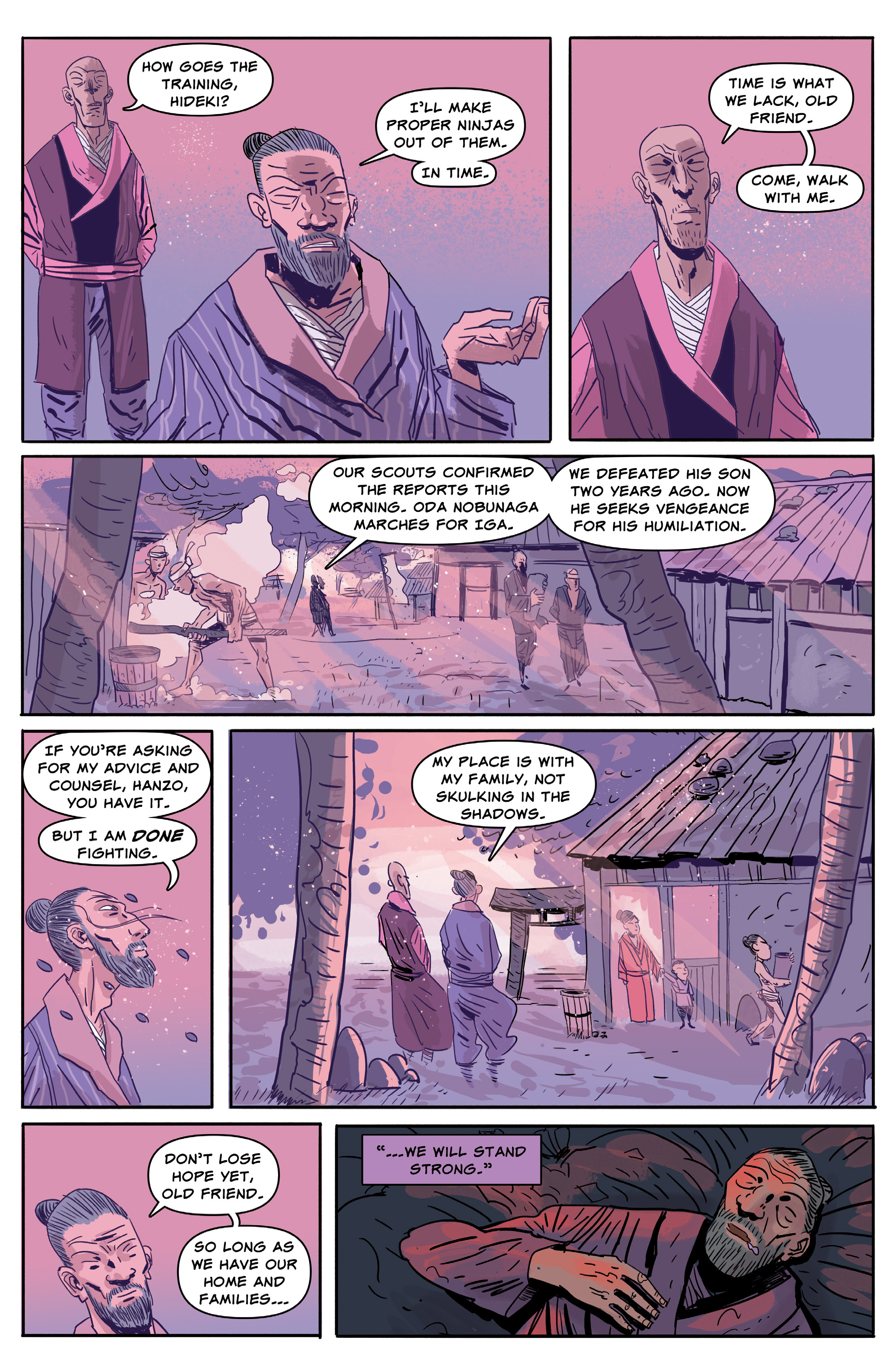 Read online Heavenly Blues comic -  Issue #3 - 4