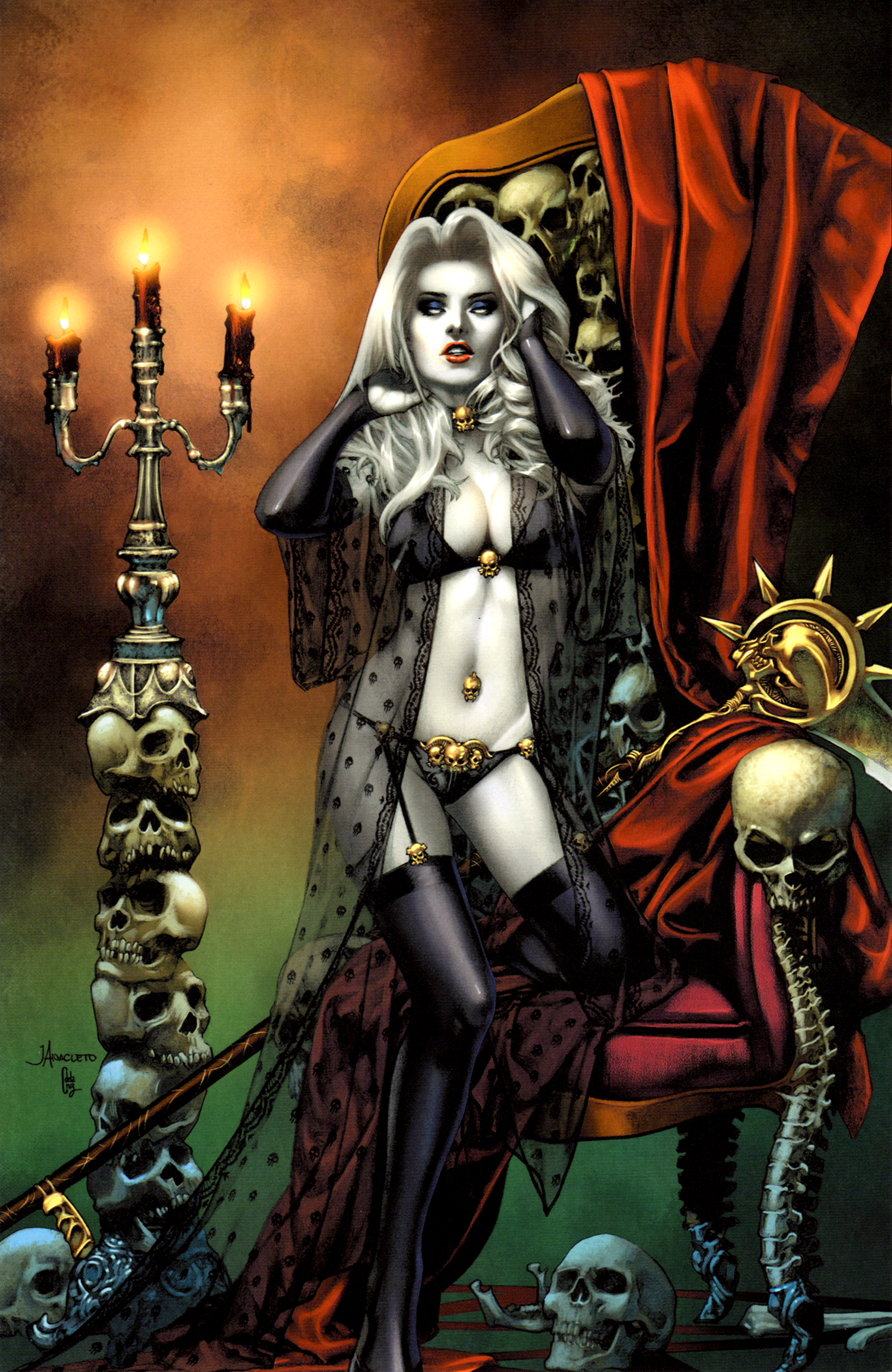 Read online Lady Death: Lingerie comic -  Issue # Full - 24
