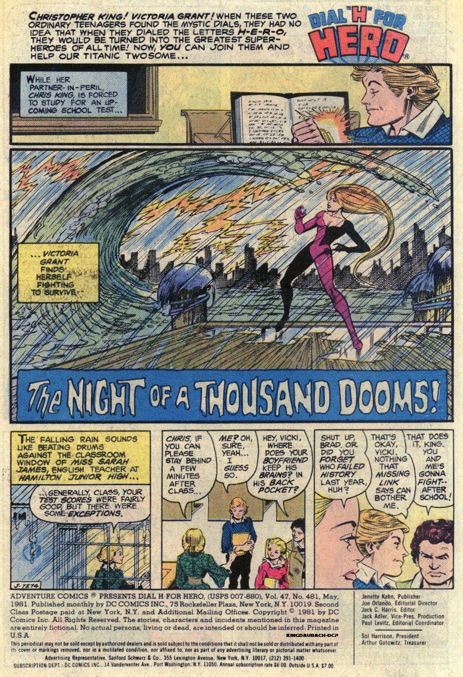 Read online Adventure Comics (1938) comic -  Issue #481 - 2