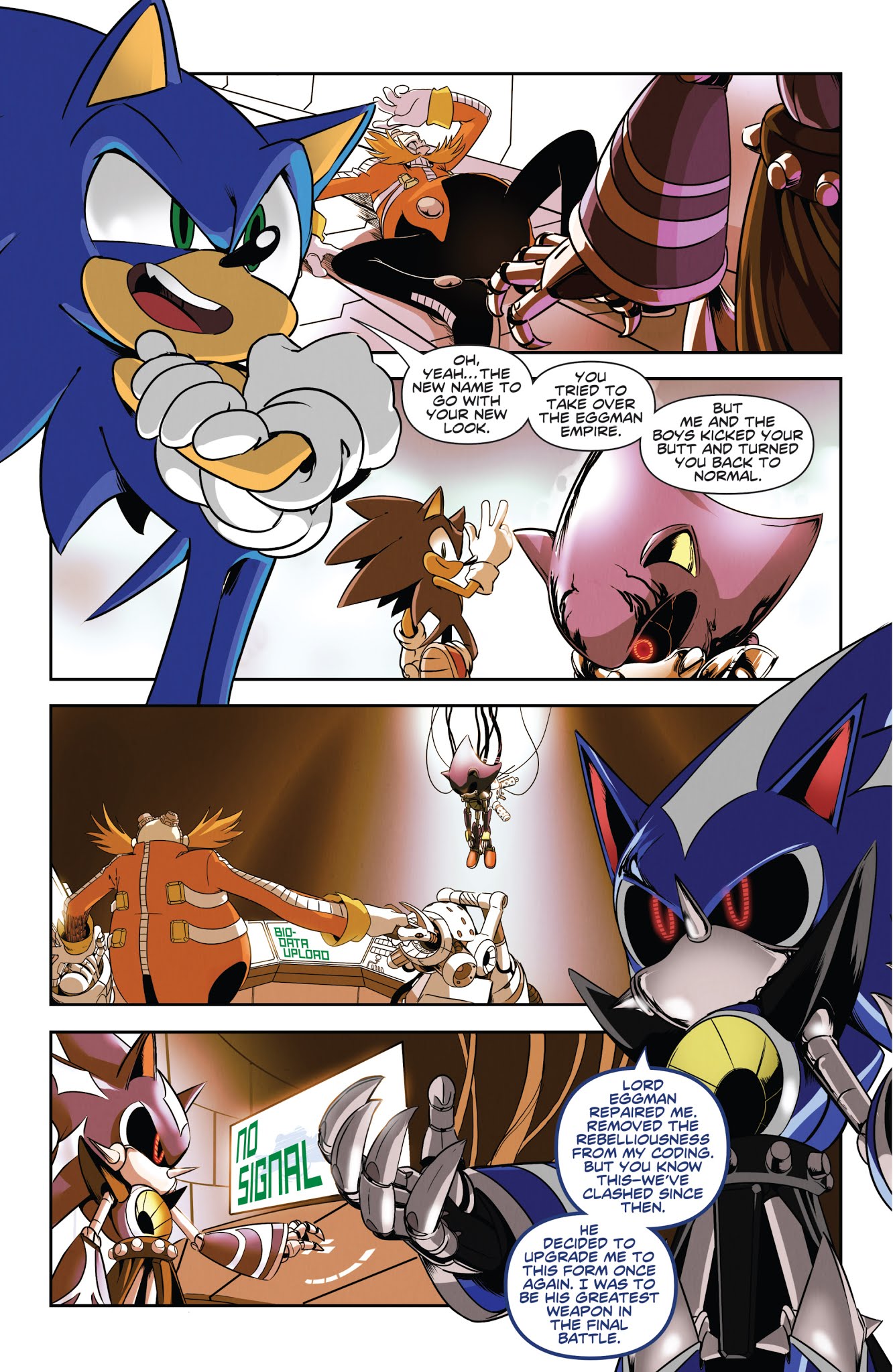 Read online Sonic the Hedgehog (2018) comic -  Issue #7 - 8
