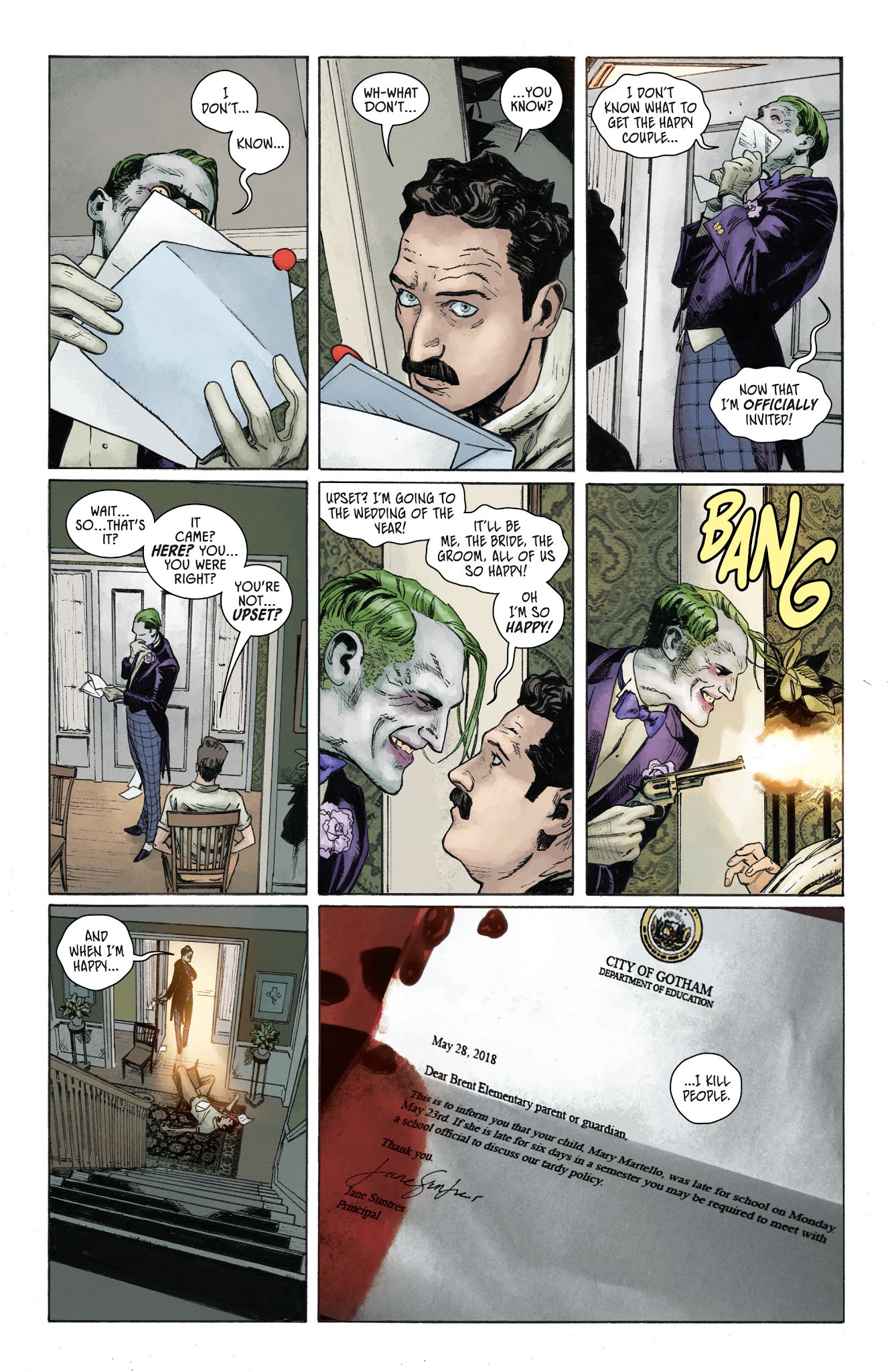 Read online Batman: Preludes to the Wedding comic -  Issue # TPB - 14