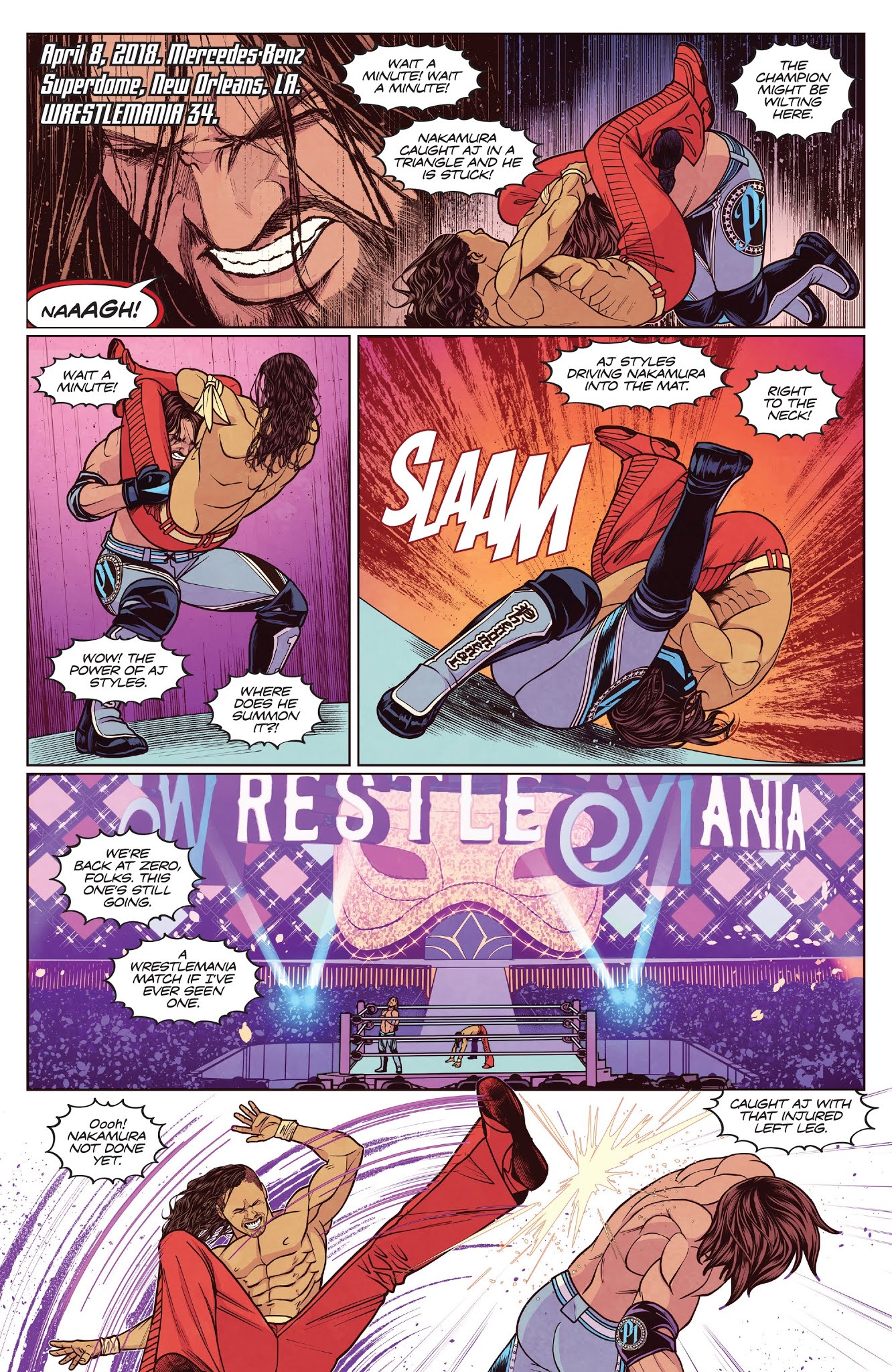 Read online WWE comic -  Issue #24 - 8