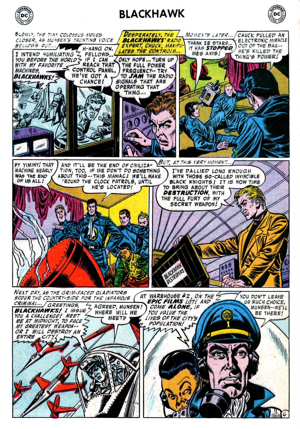 Blackhawk (1957) Issue #111 #4 - English 8