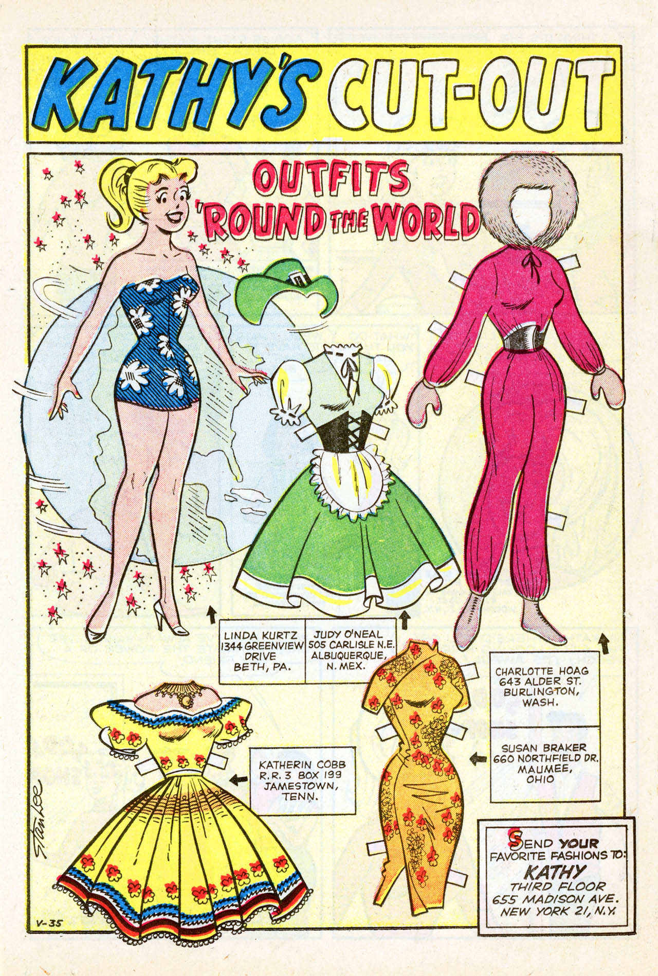 Read online Kathy (1959) comic -  Issue #9 - 17