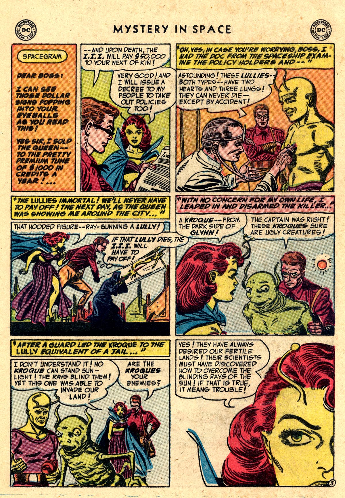 Read online Mystery in Space (1951) comic -  Issue #16 - 13