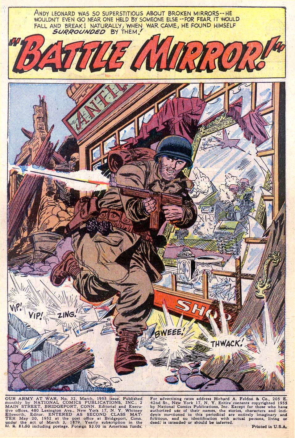 Read online Our Army at War (1952) comic -  Issue #32 - 3