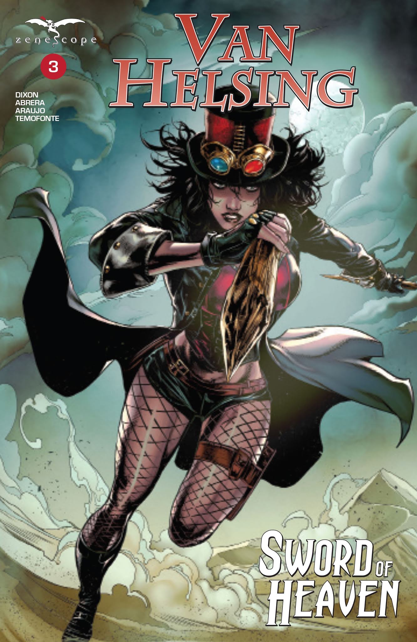 Read online Van Helsing: Sword of Heaven comic -  Issue #3 - 1